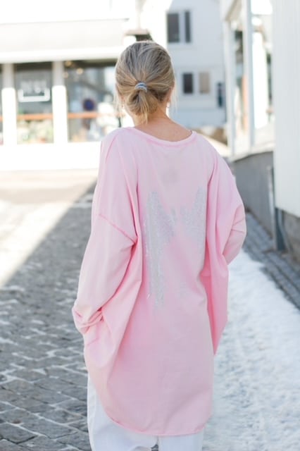 Angel Top Oversize Light Pink