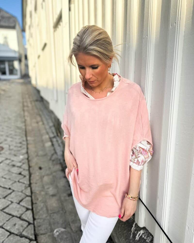 By Basics Top Extra Wide Lys Rosa