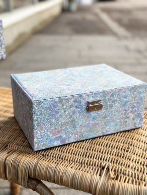 Emilia By Bon Dep Jewelry Box Square Margaret Annie Pastel