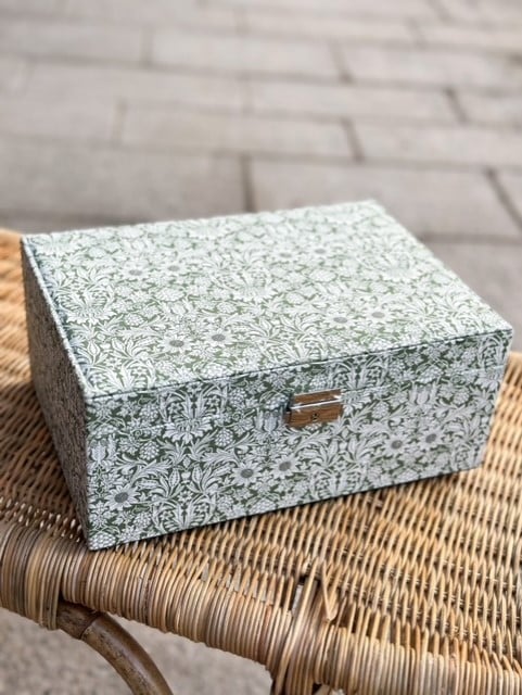 Emilia By Bon Dep Jewelry Box Square Mortimer Green