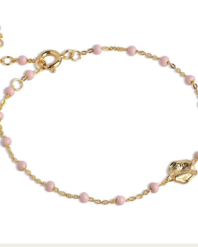 Enamel Bracelet Lola Light Pink