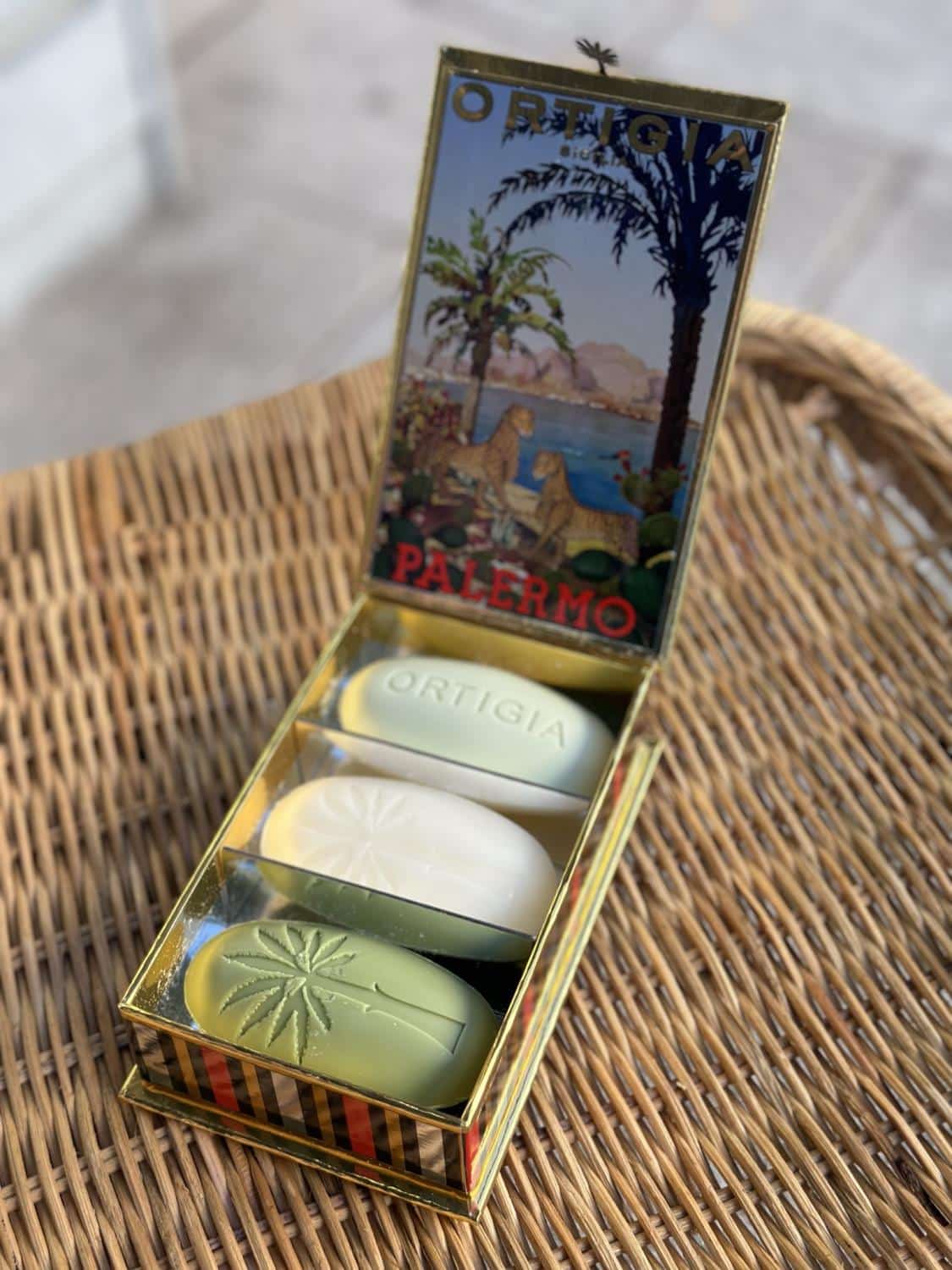 Ortigia City Box Palermo Soap 3X