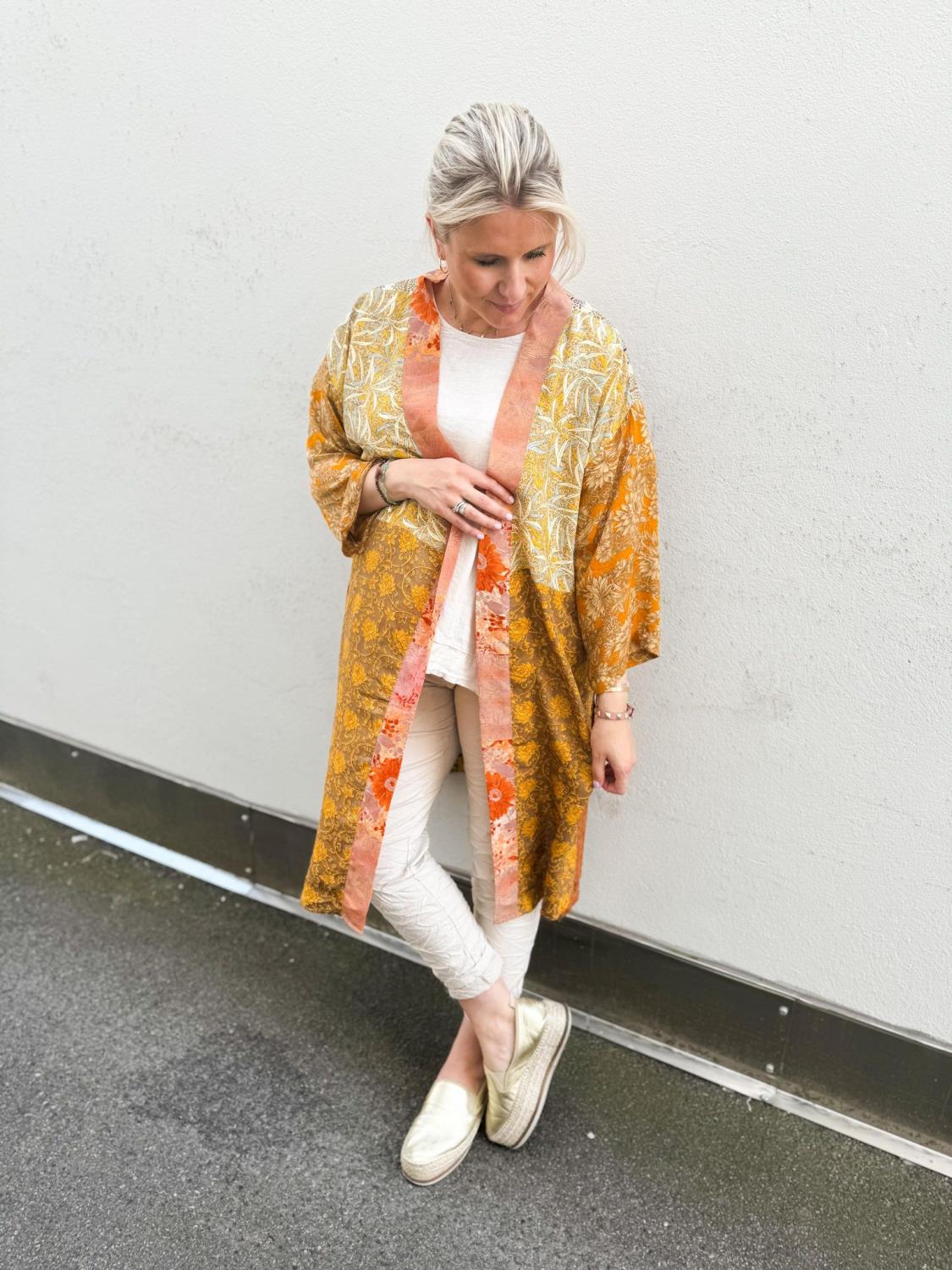 Sissel Edelbo Magnolia Kimono Vintage Yellow