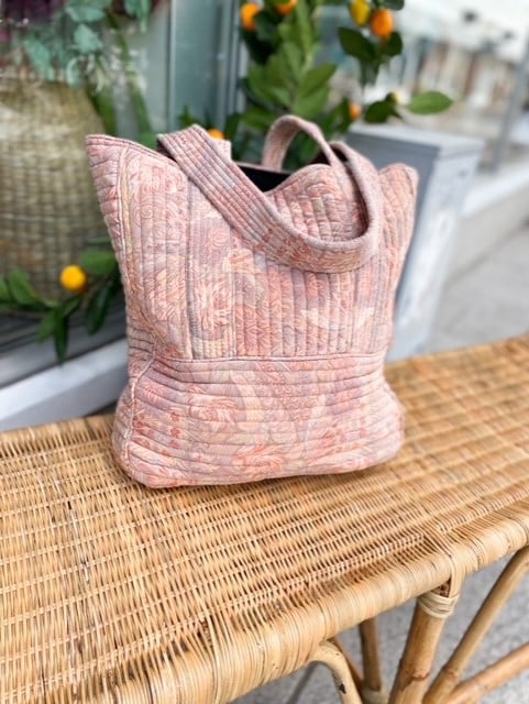 Sissel Edelbo Sophia Silk Tote Bag Beige