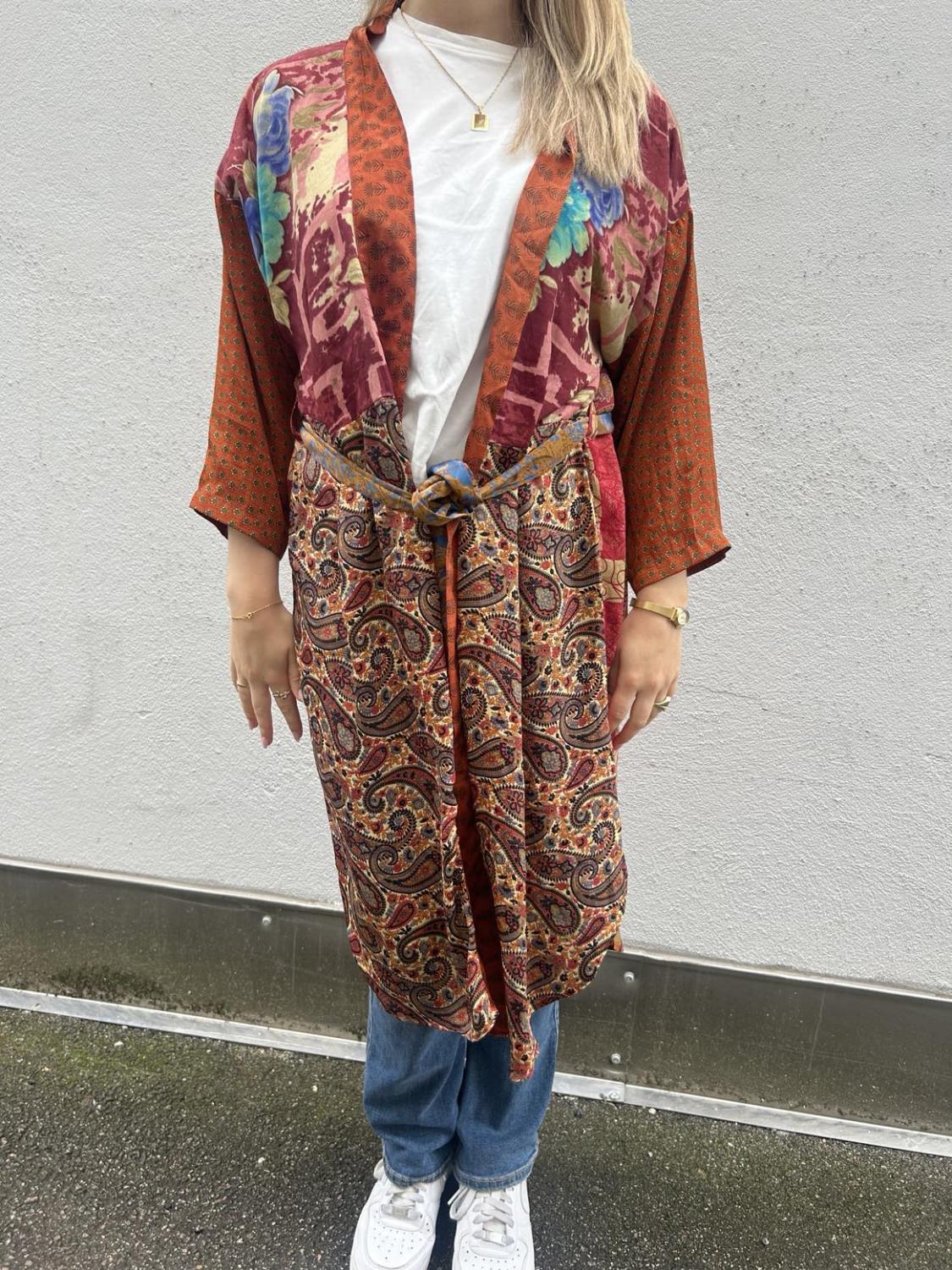 Sissel Edelbo Kimono Mongelia Rust/Rød