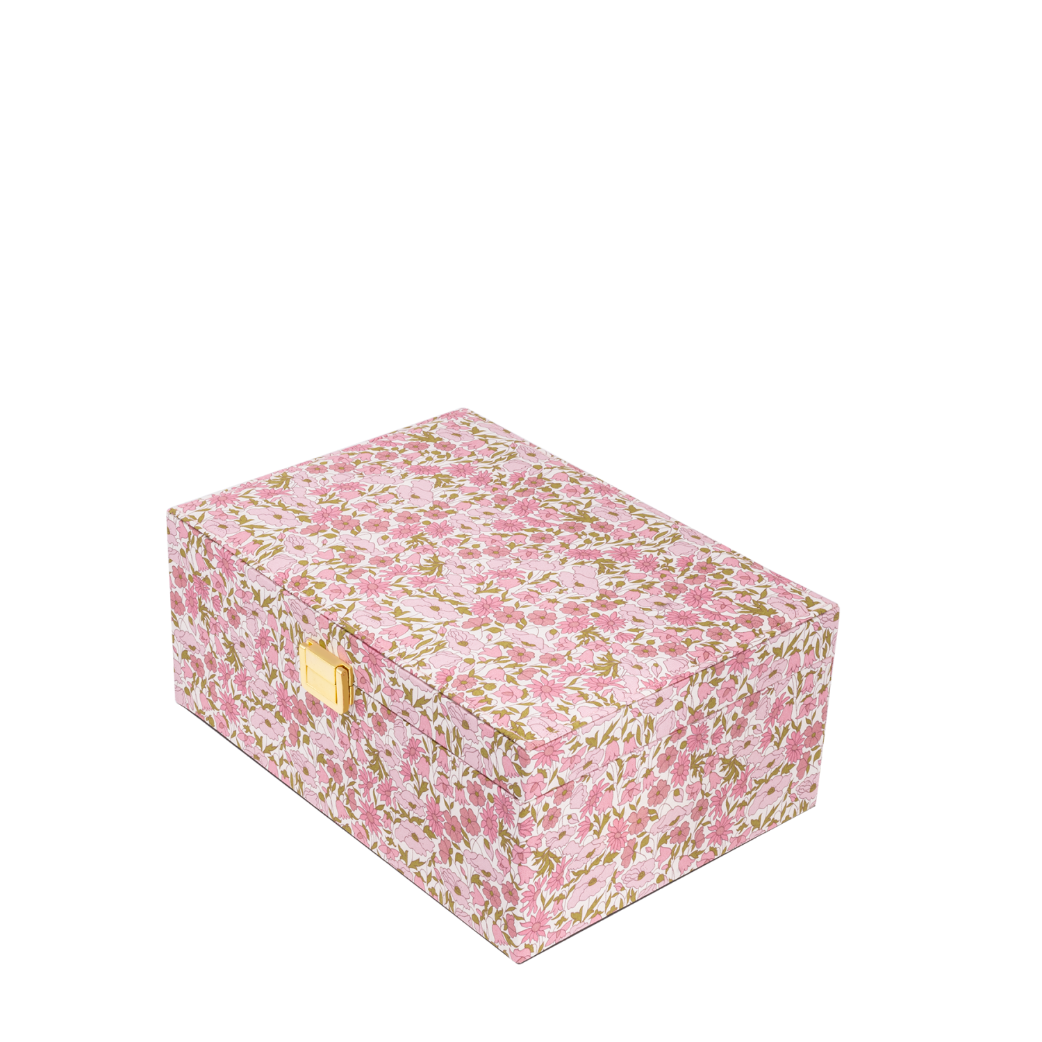 Bon Dep Jewerly Box Square Liberty Poppy & Daisy