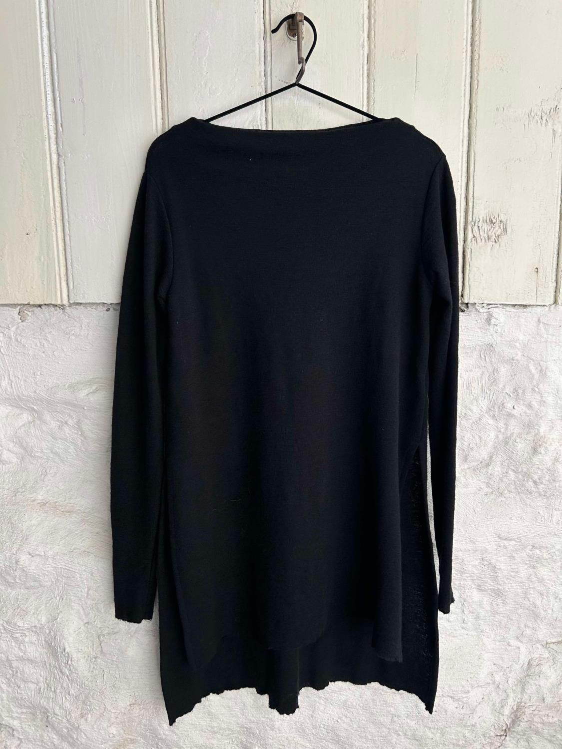 By Basics Tunic High Neck Black