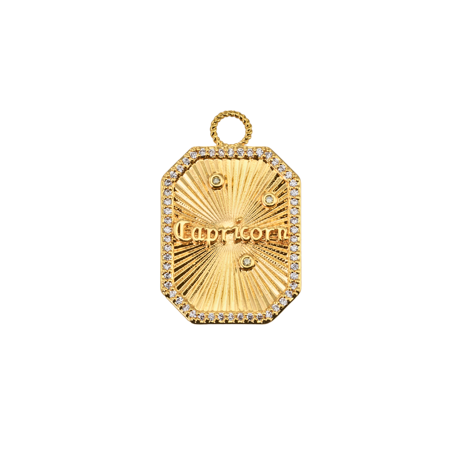 Emilia By Bon Dep Capricorn Pendant Charm