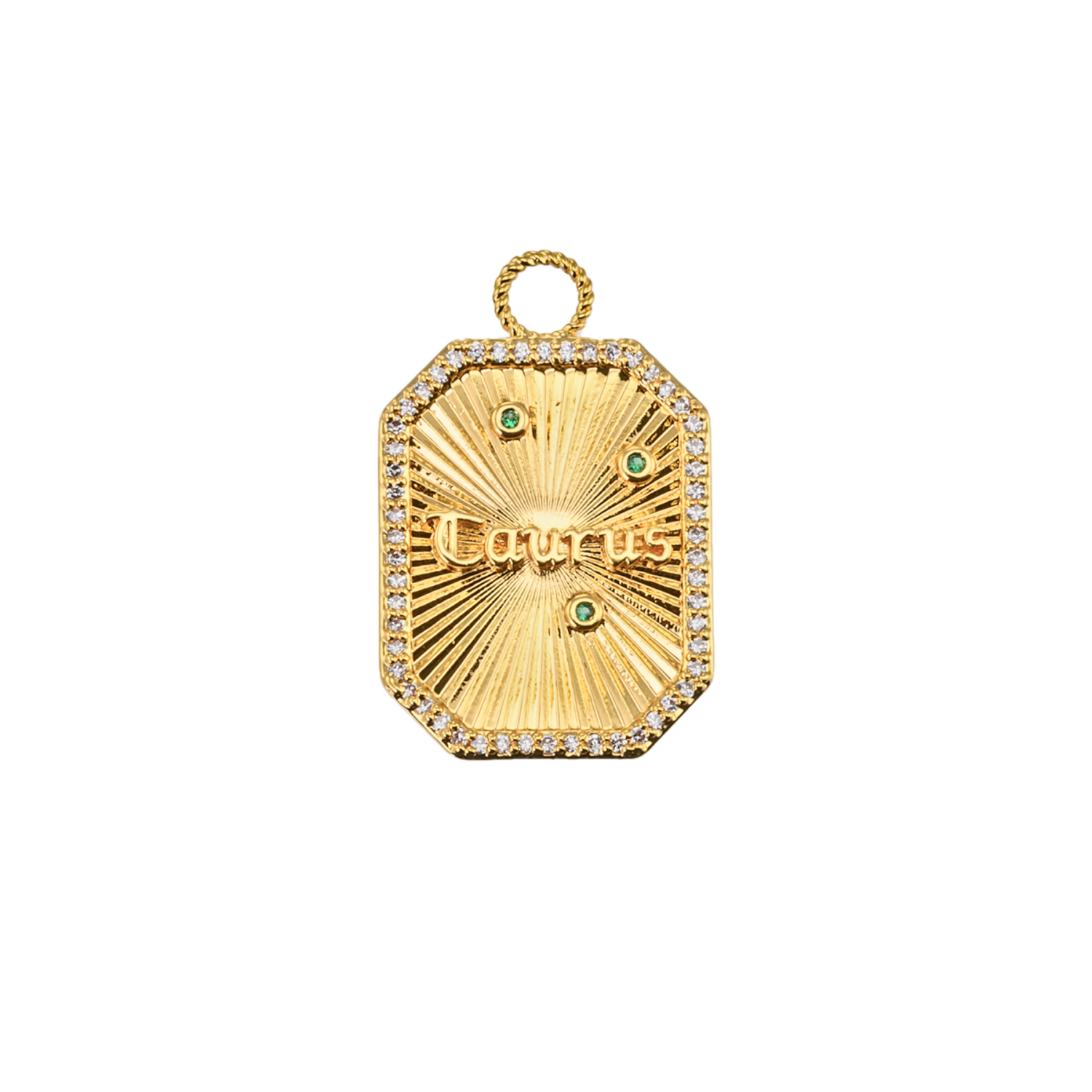 Emilia By Bon Dep Taurus Pendant Charm