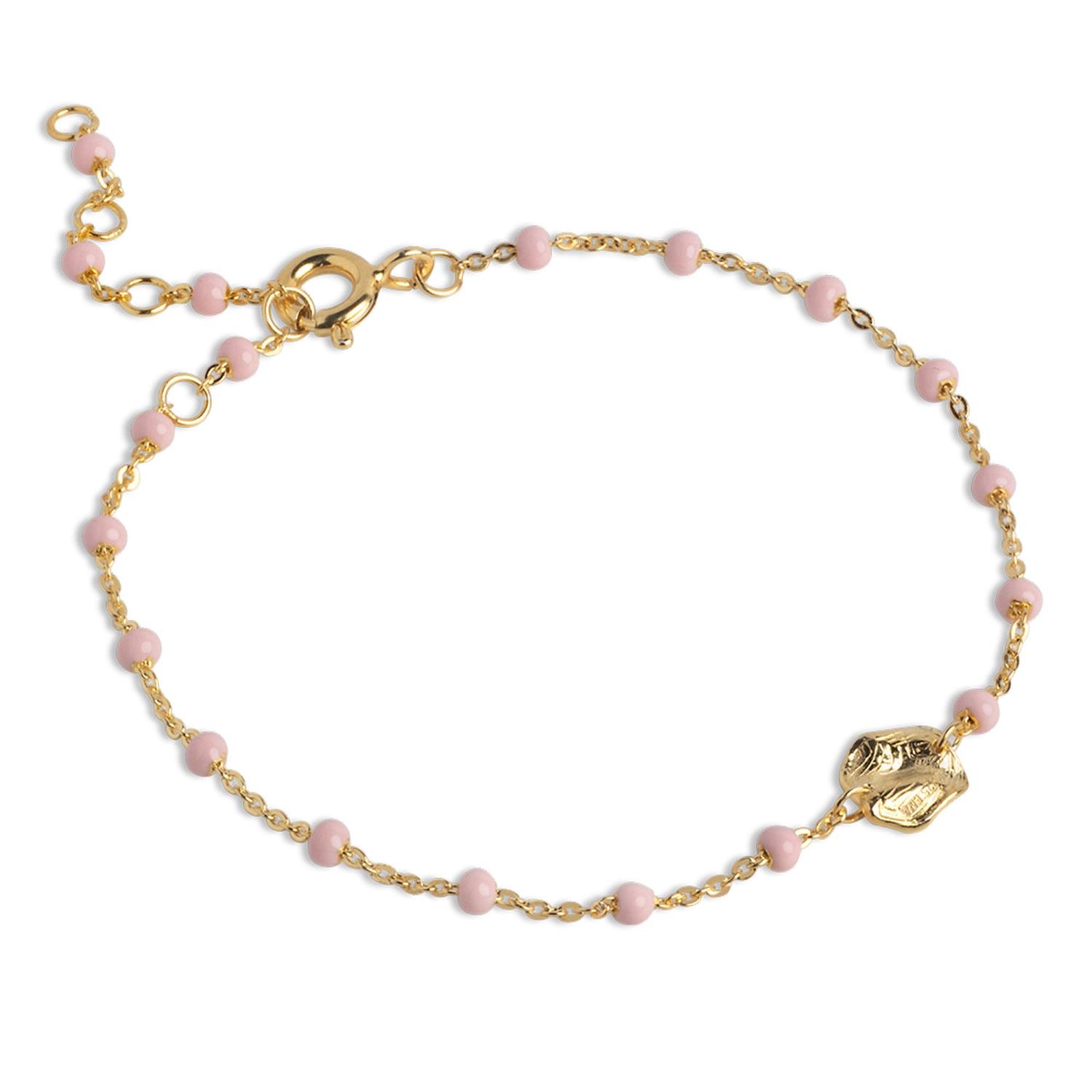 Enamel Bracelet Lola Light Pink