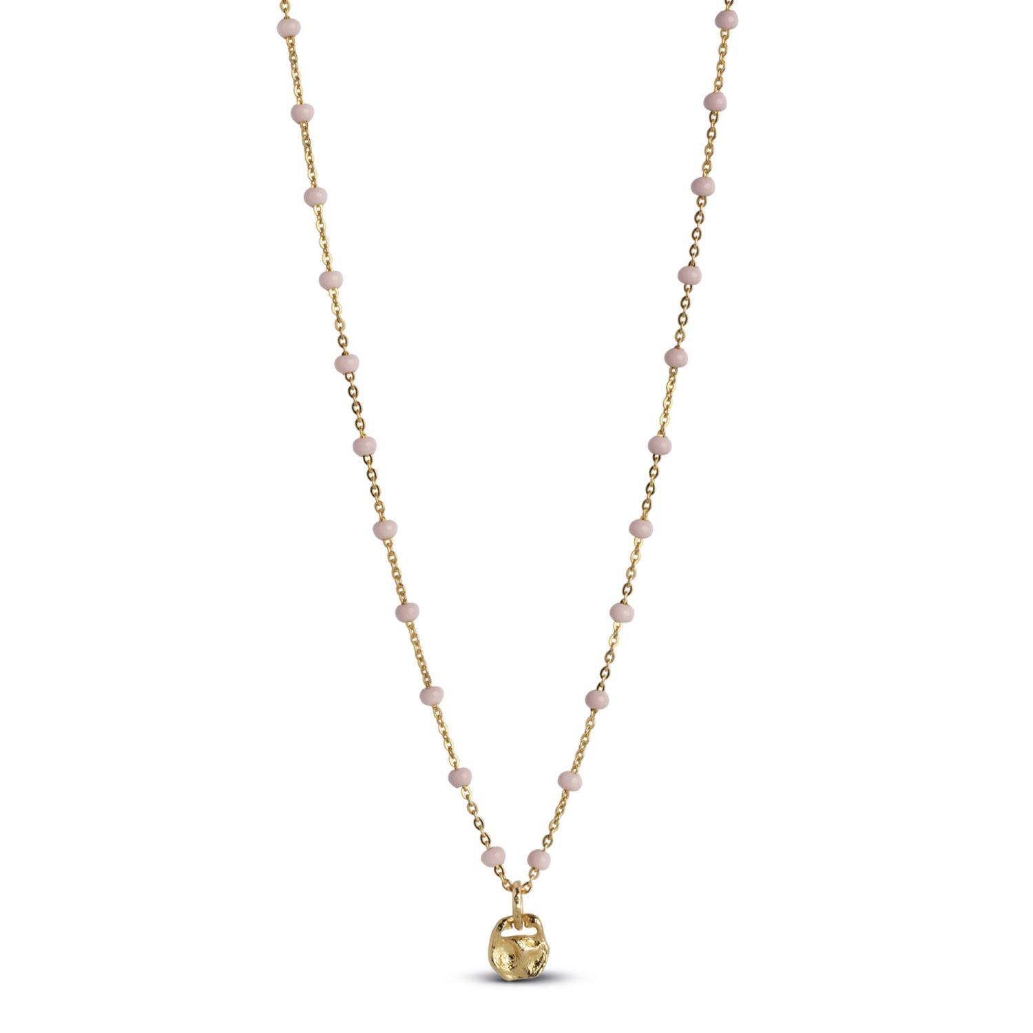 Enamel Lola Refined Necklace Light Pink