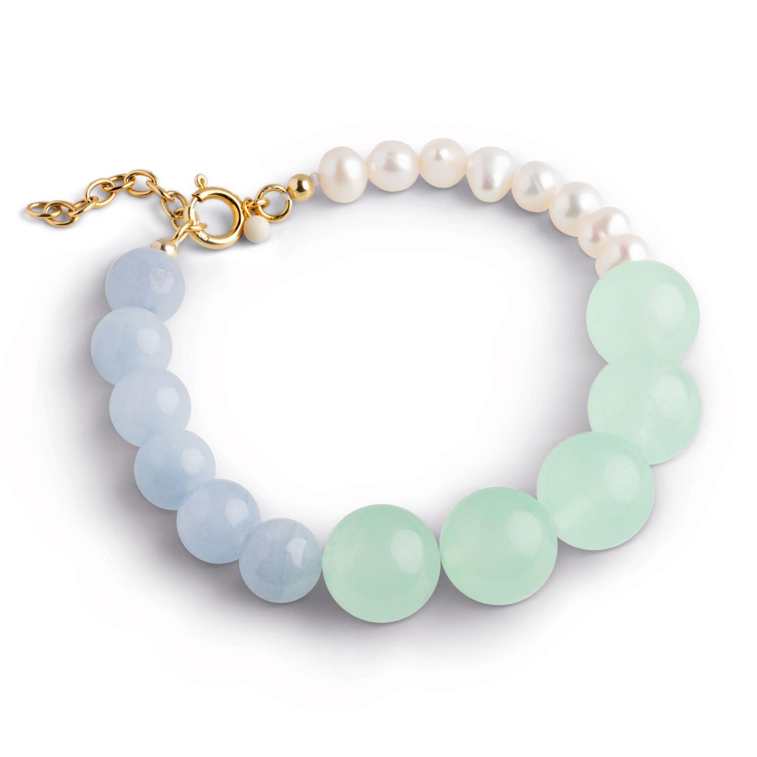 Enamel Yara Bracelet Blue/ Green