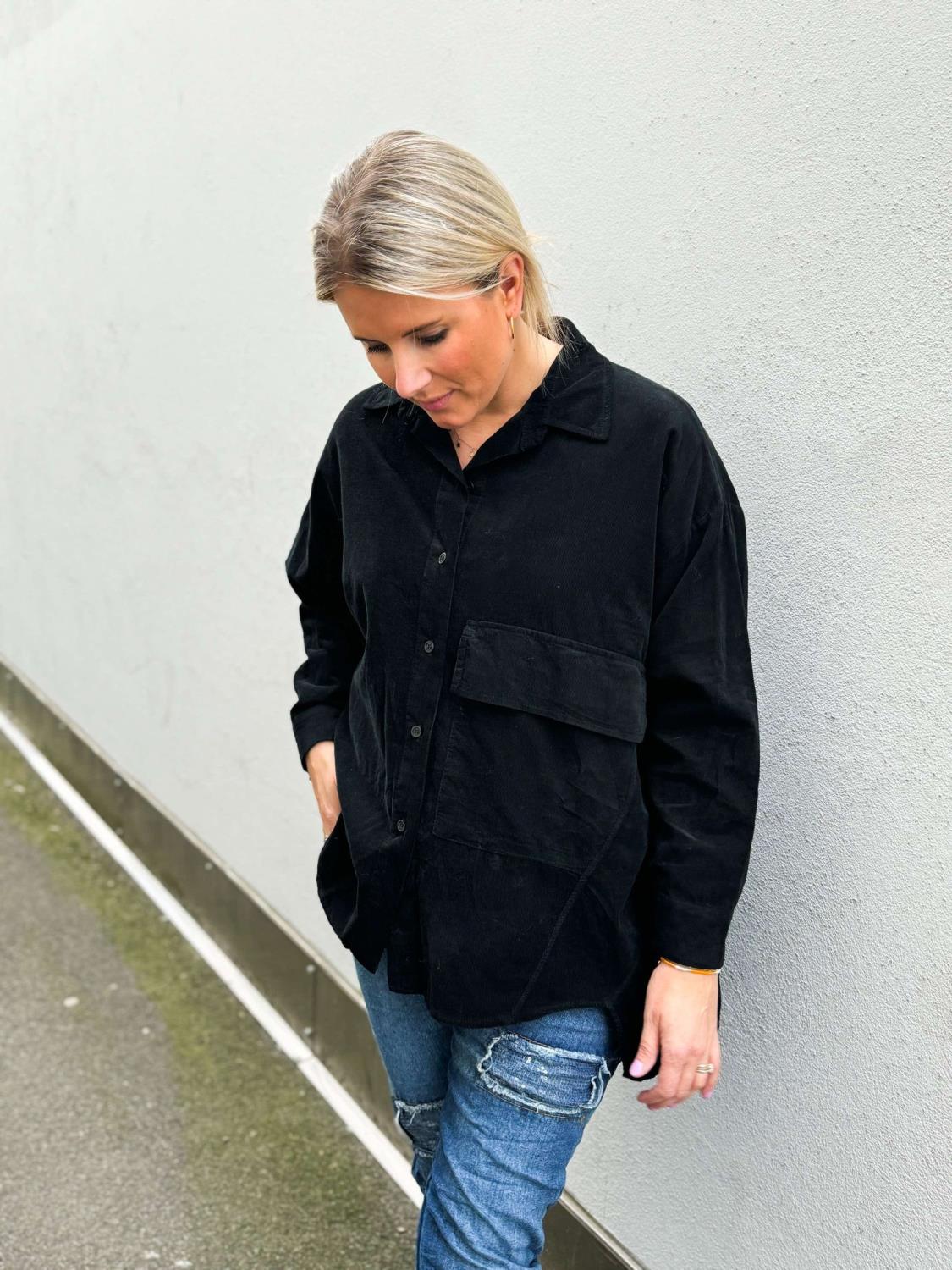 Marta Du Chateau Giselle Shirt Black