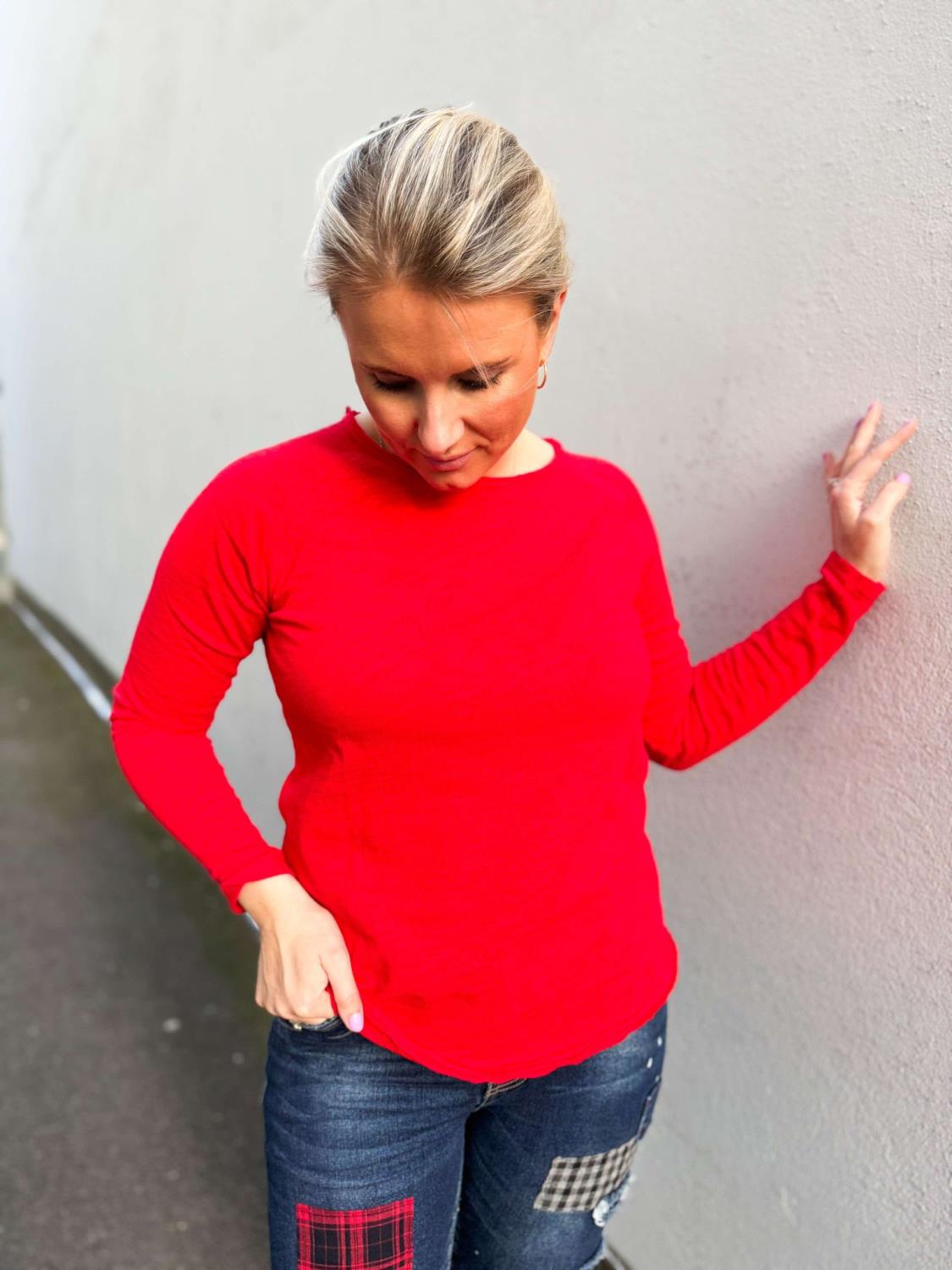Rich & Royal Heavy Jersey Poppy Red