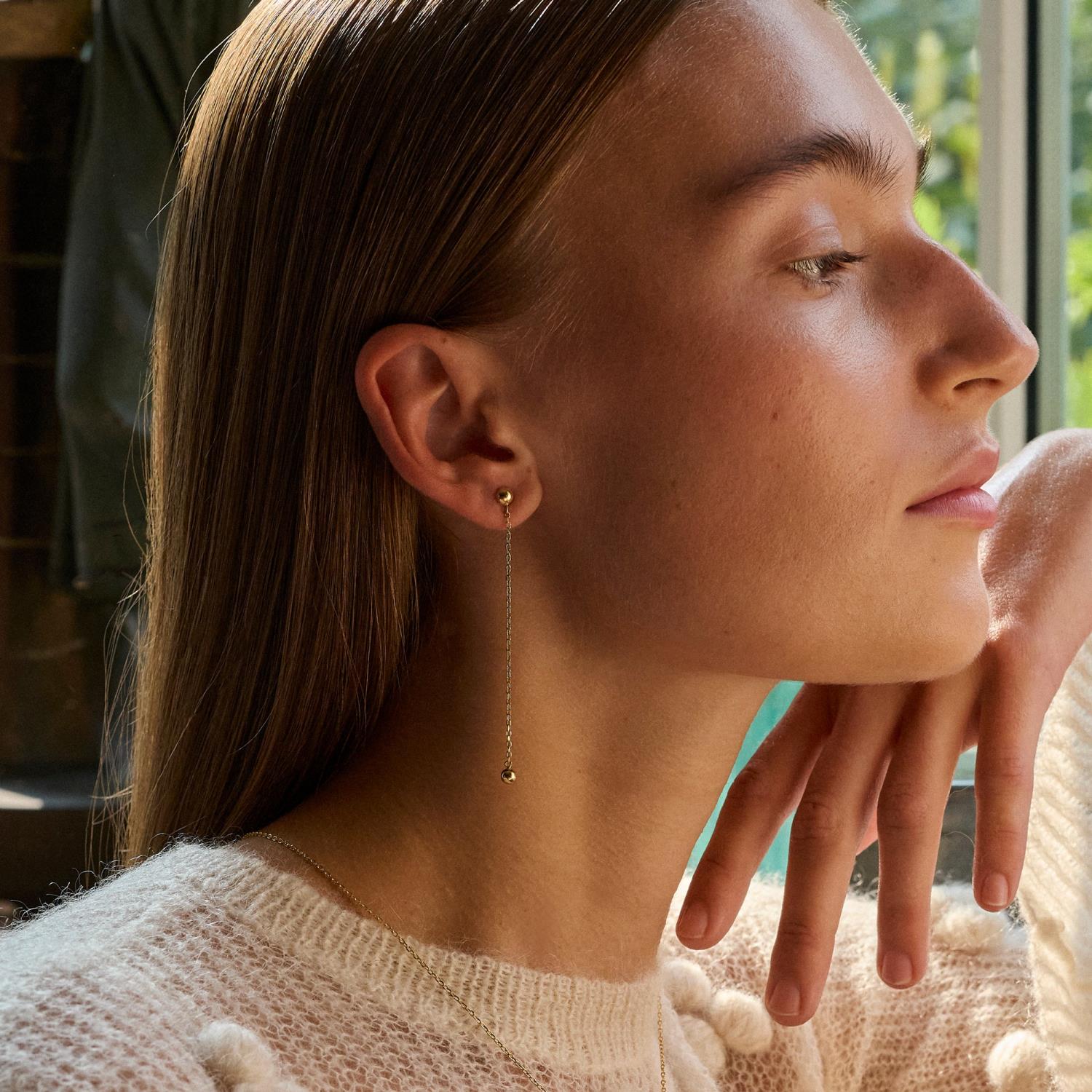 Enamel Earrings Balloon