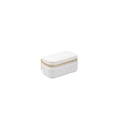 Dark Tweed jewellery Box Micro Offwhite