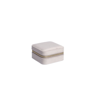 Dark Velvet Jewellery Box Mini Elephant Grey