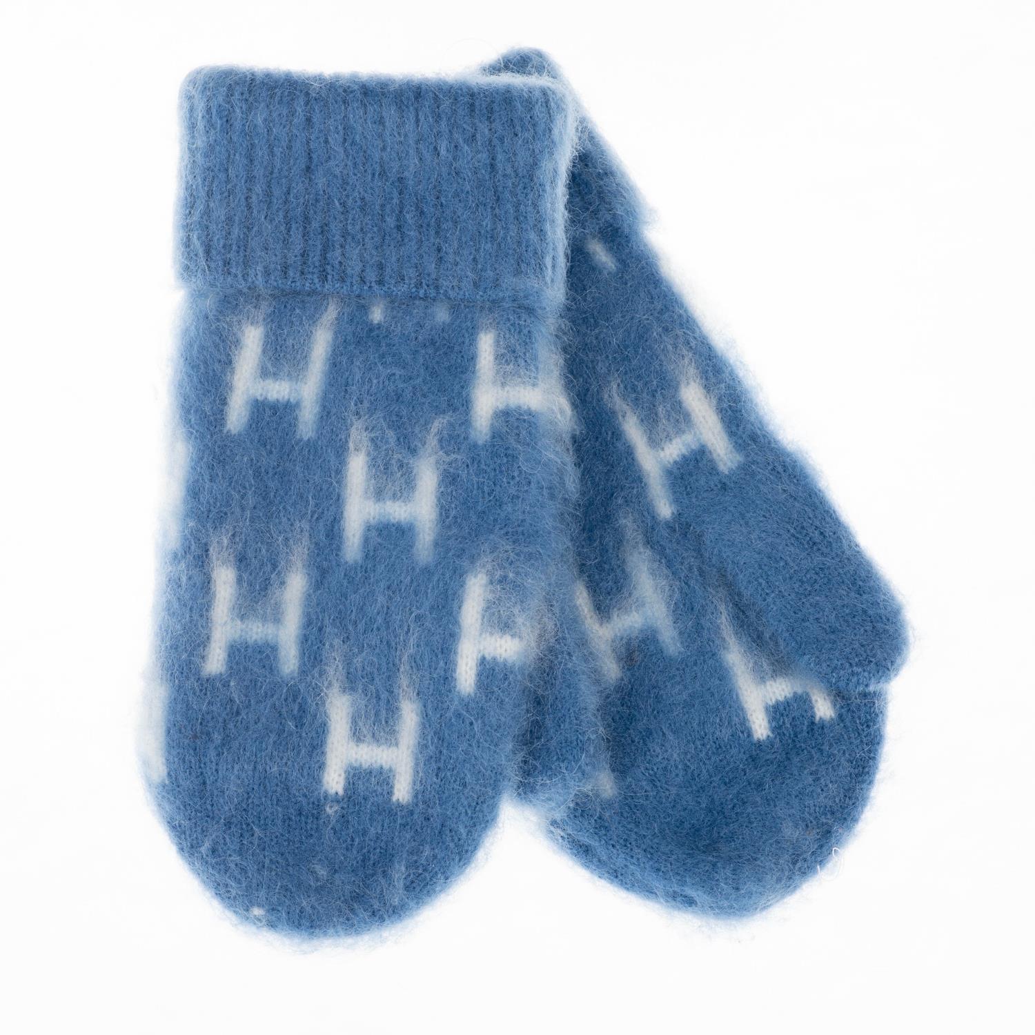 Hèst Asta Mittens Light Blue