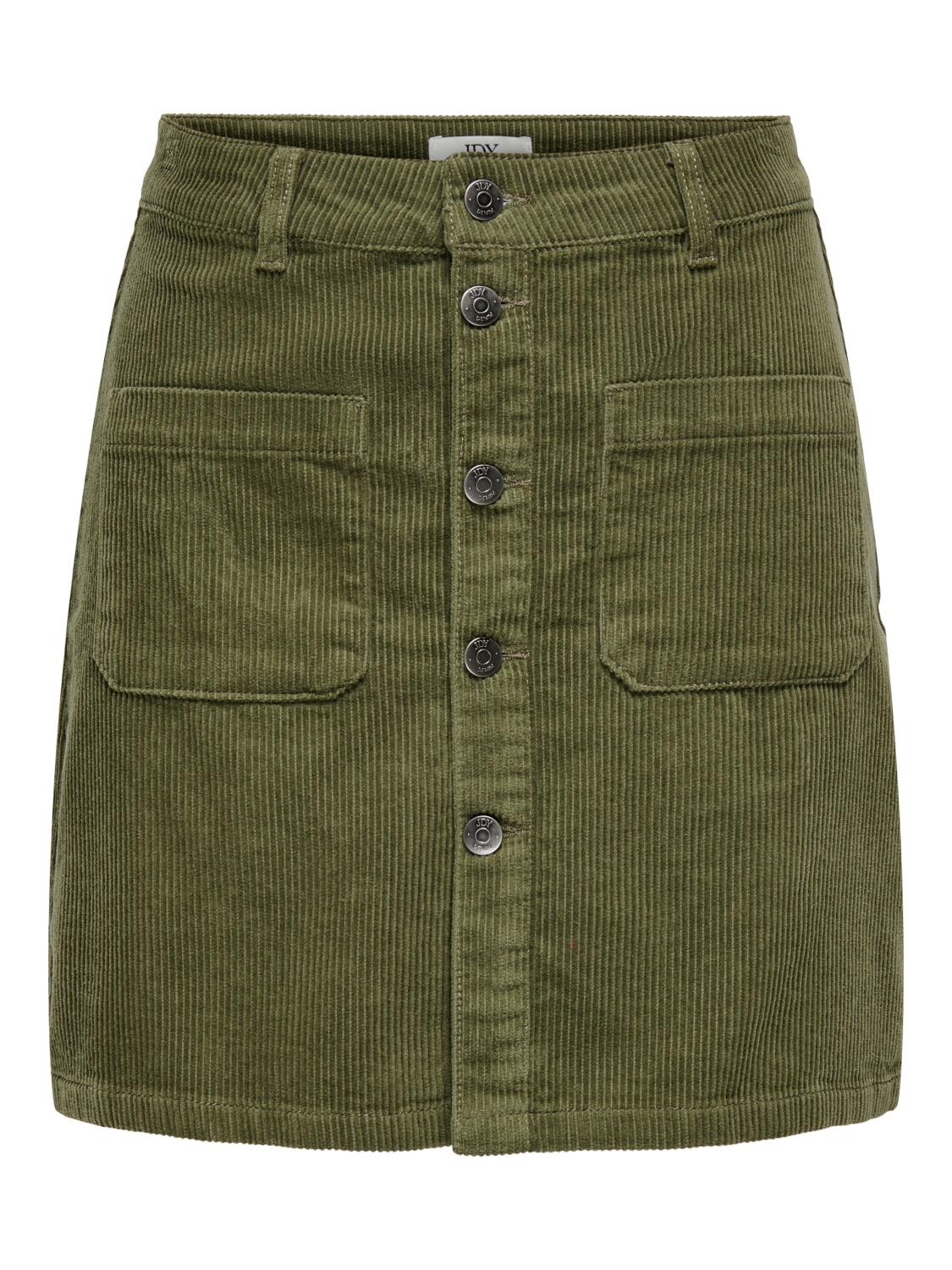 JDY Shiraz Corduroy Skirt Kalamata