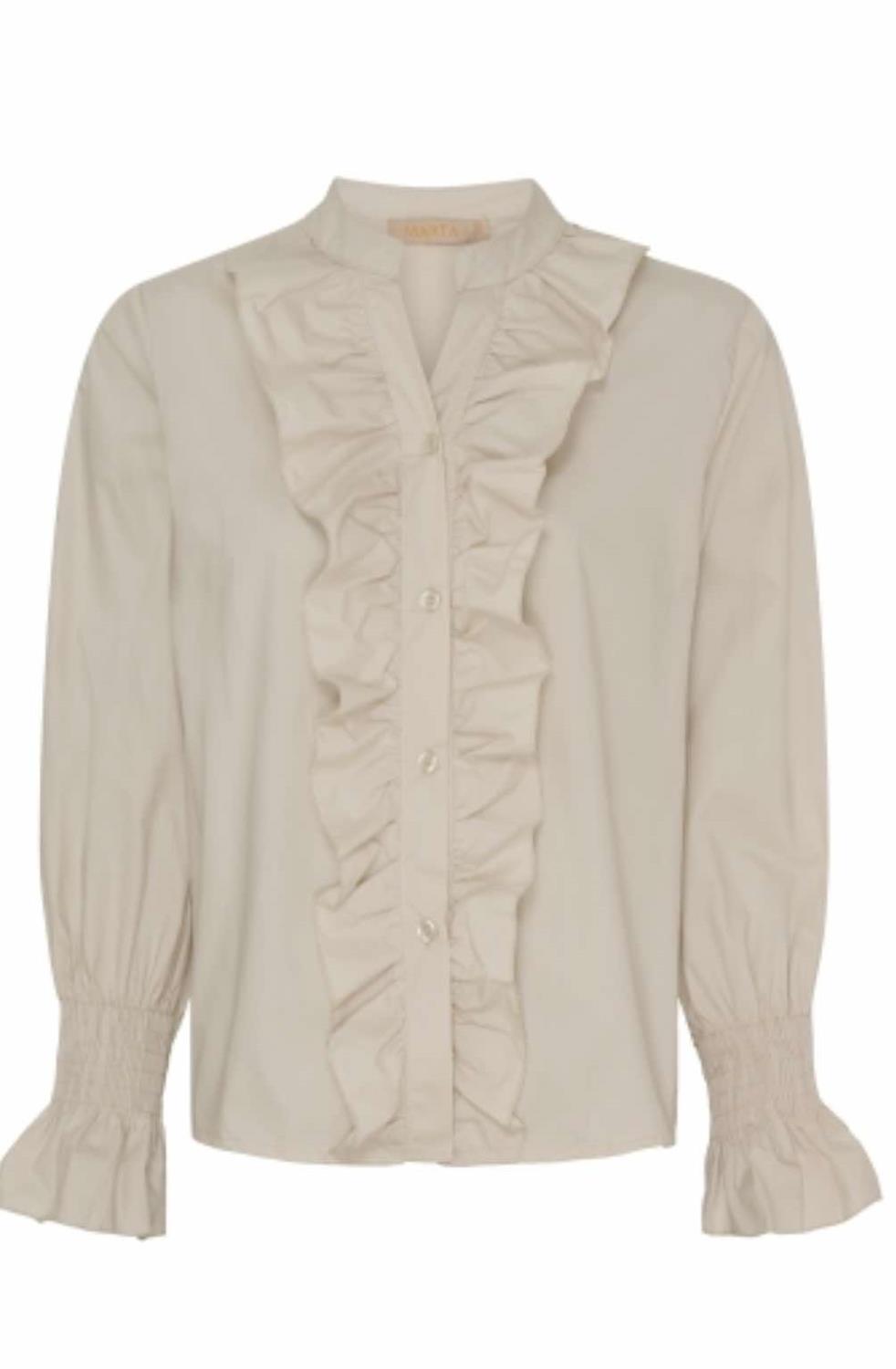 Marta Du Chateau Stella Shirt Beige