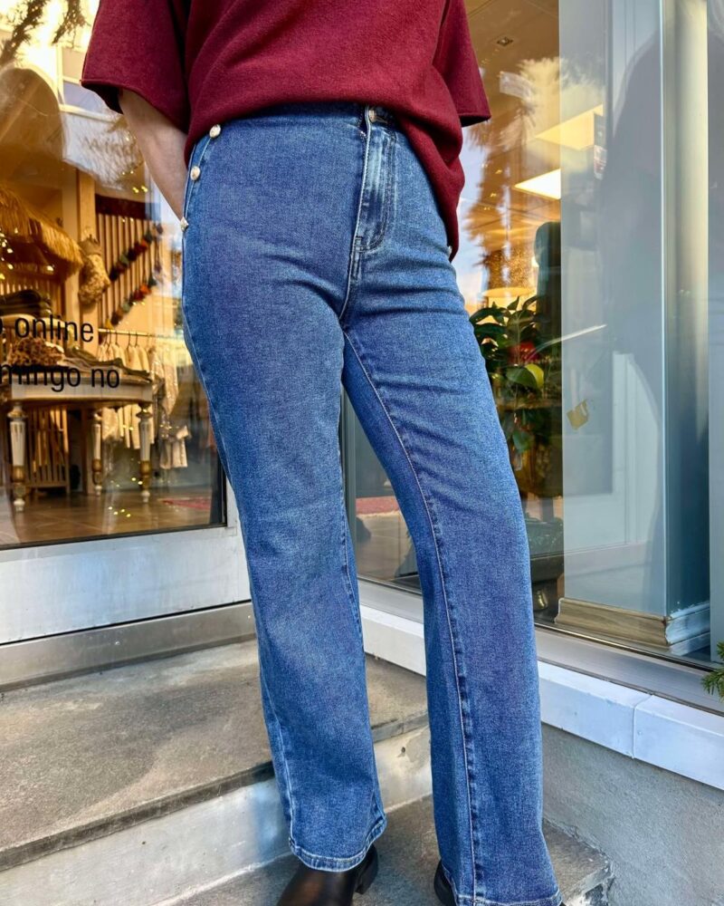Marta Du Chateau Elvira Pants Denim Blue