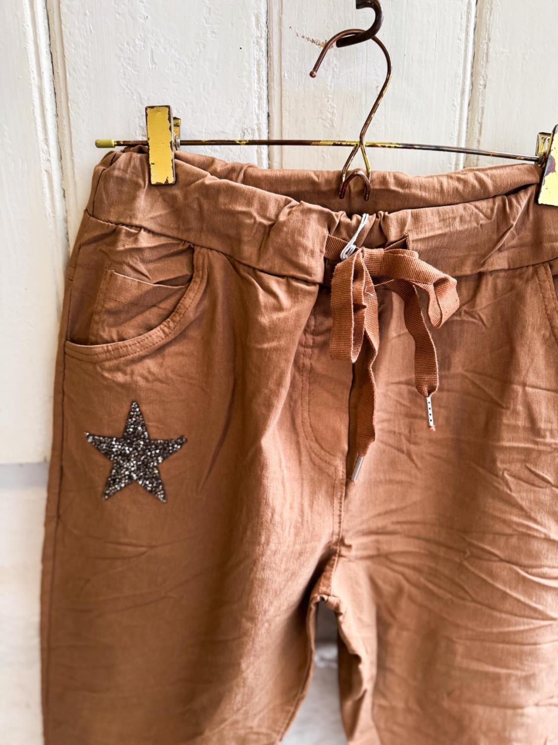 IBC Collection Isabella Pants Star Brown