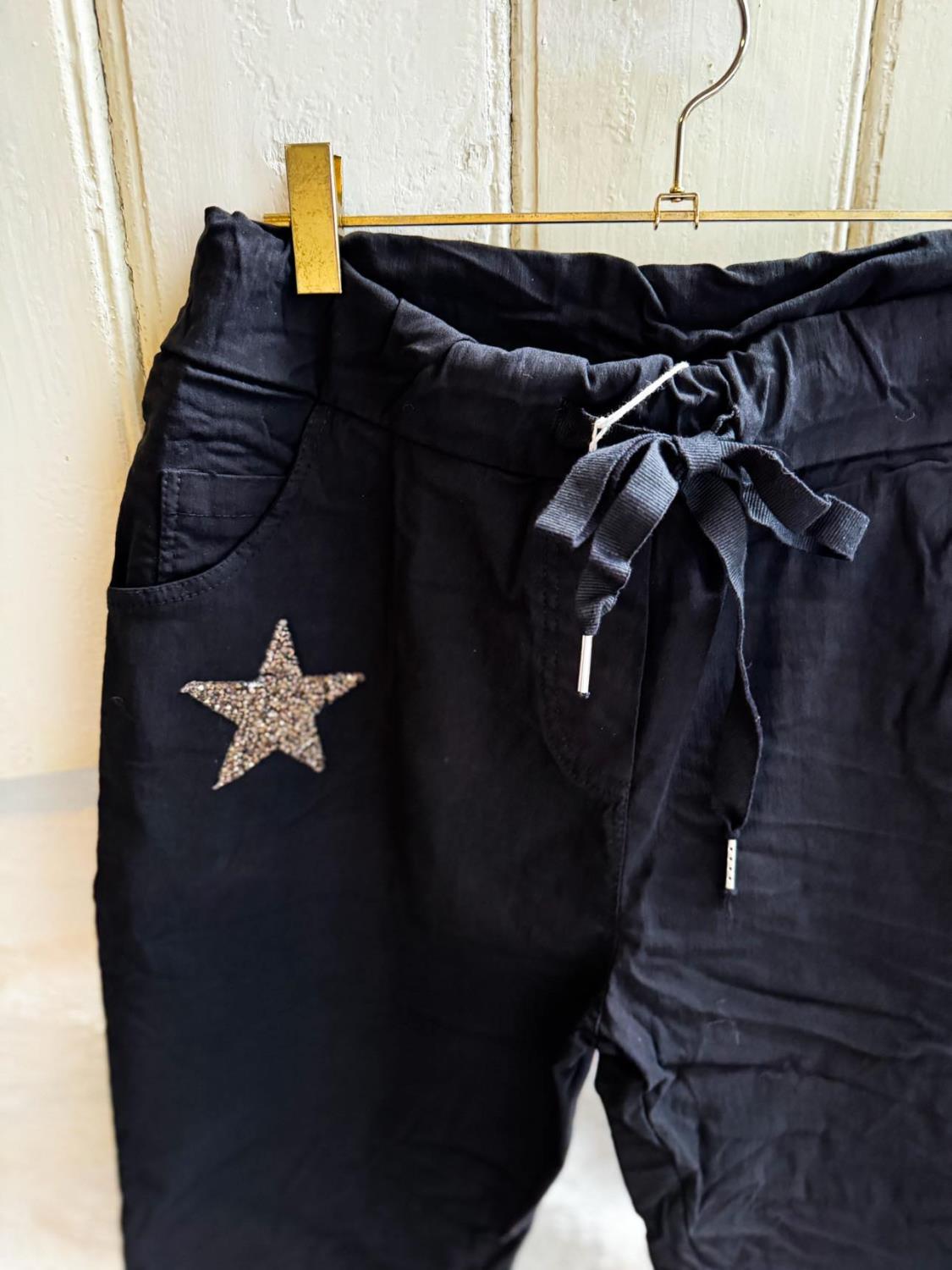 IBC Collection Isabella Pants Star Black