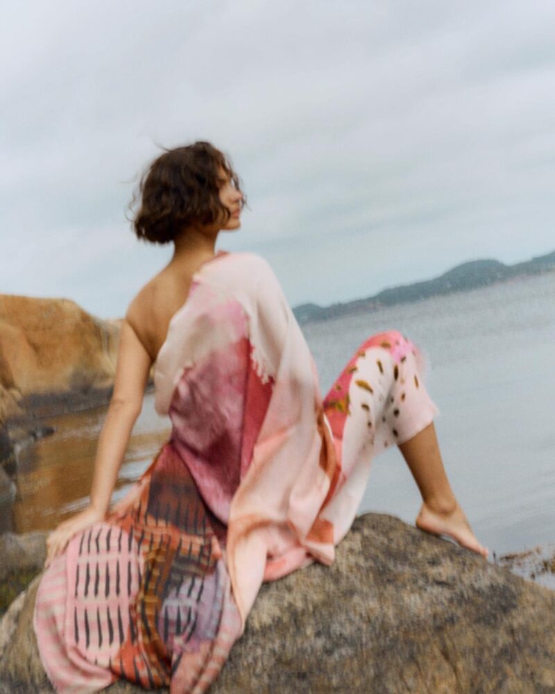 Katrin Uri Rose Valley Scarf Multi