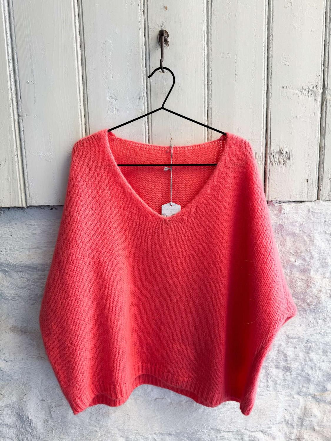 Lotta Sweater Coral