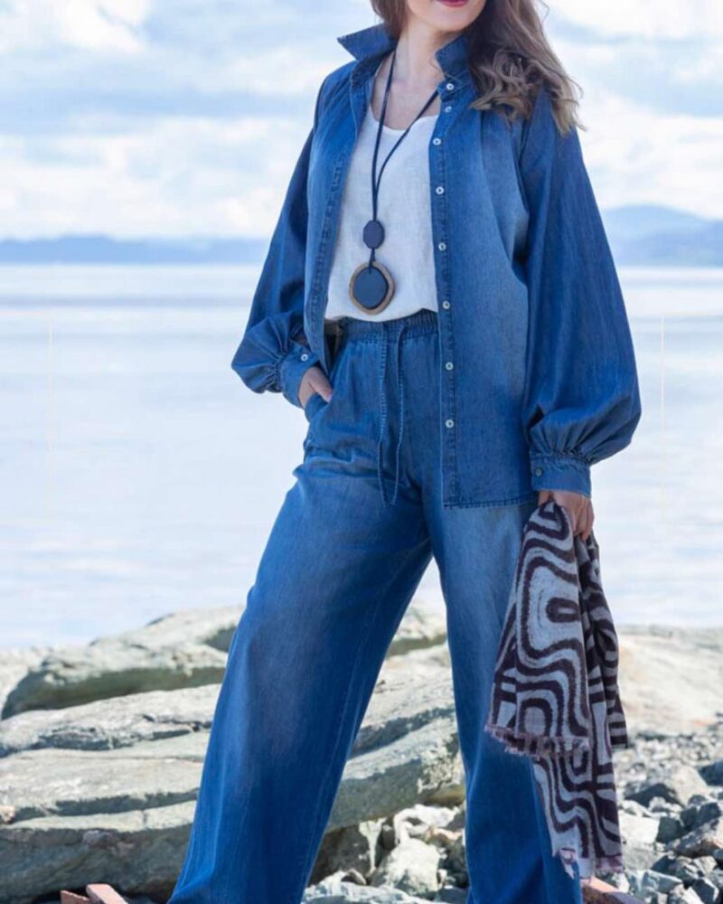 Boheme Pants Denim Blue