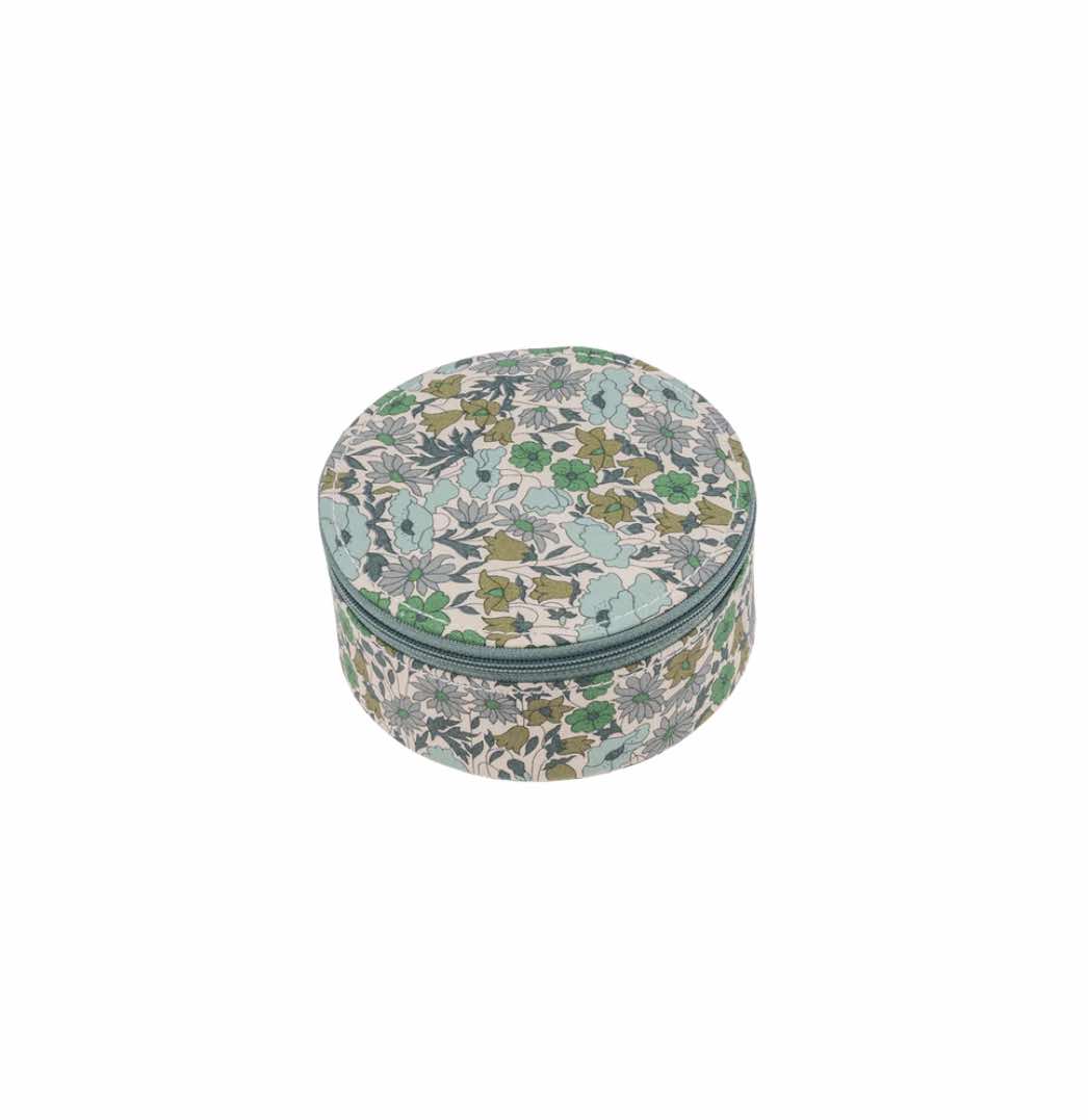Bon Dep Jewelry Box Round Poppy & Daisy