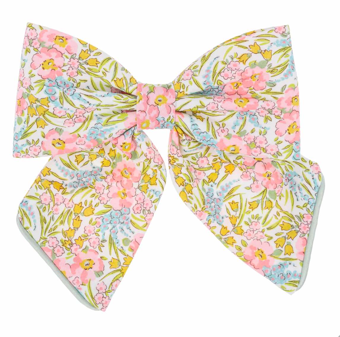Bon Dep Luxery Bow Swirling Petals Pink