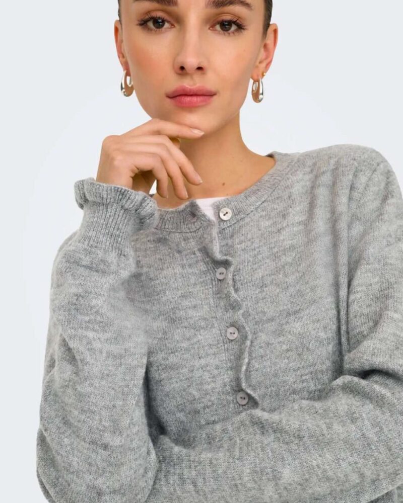JDY Letty Cardigan Grey Melange