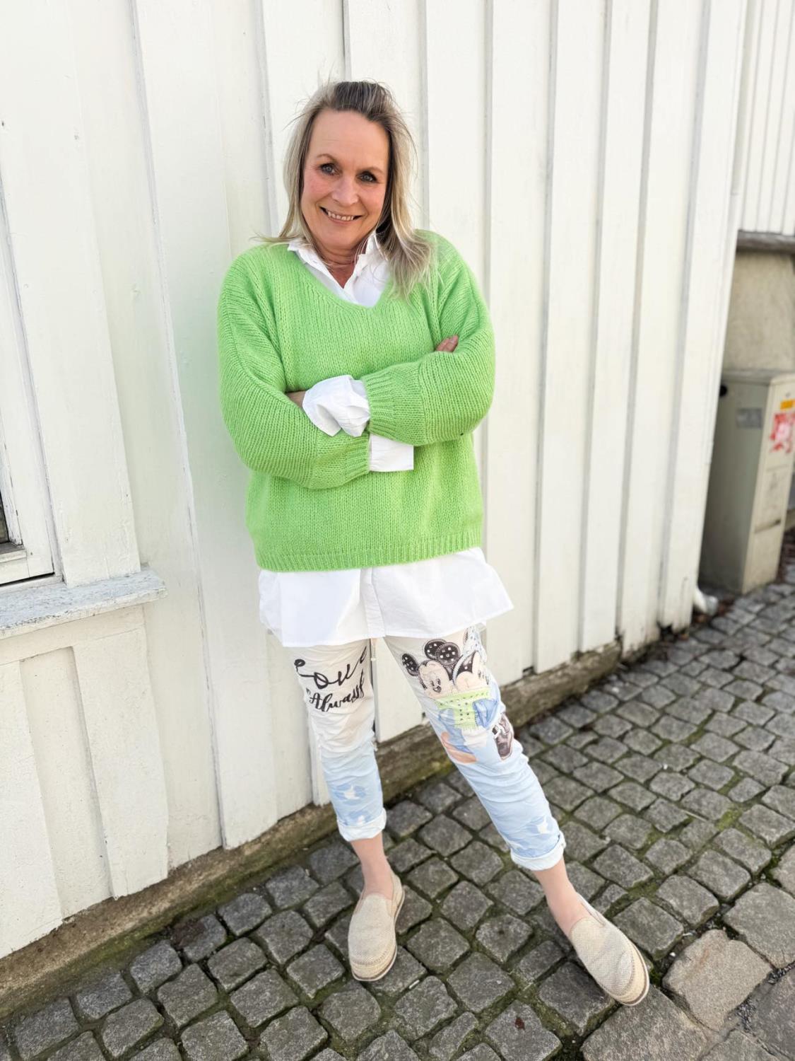 Lotta Sweater Lime