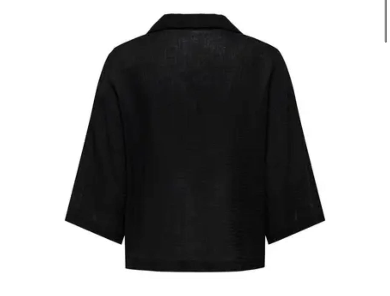 JDY Yuma Loose Shirt Black
