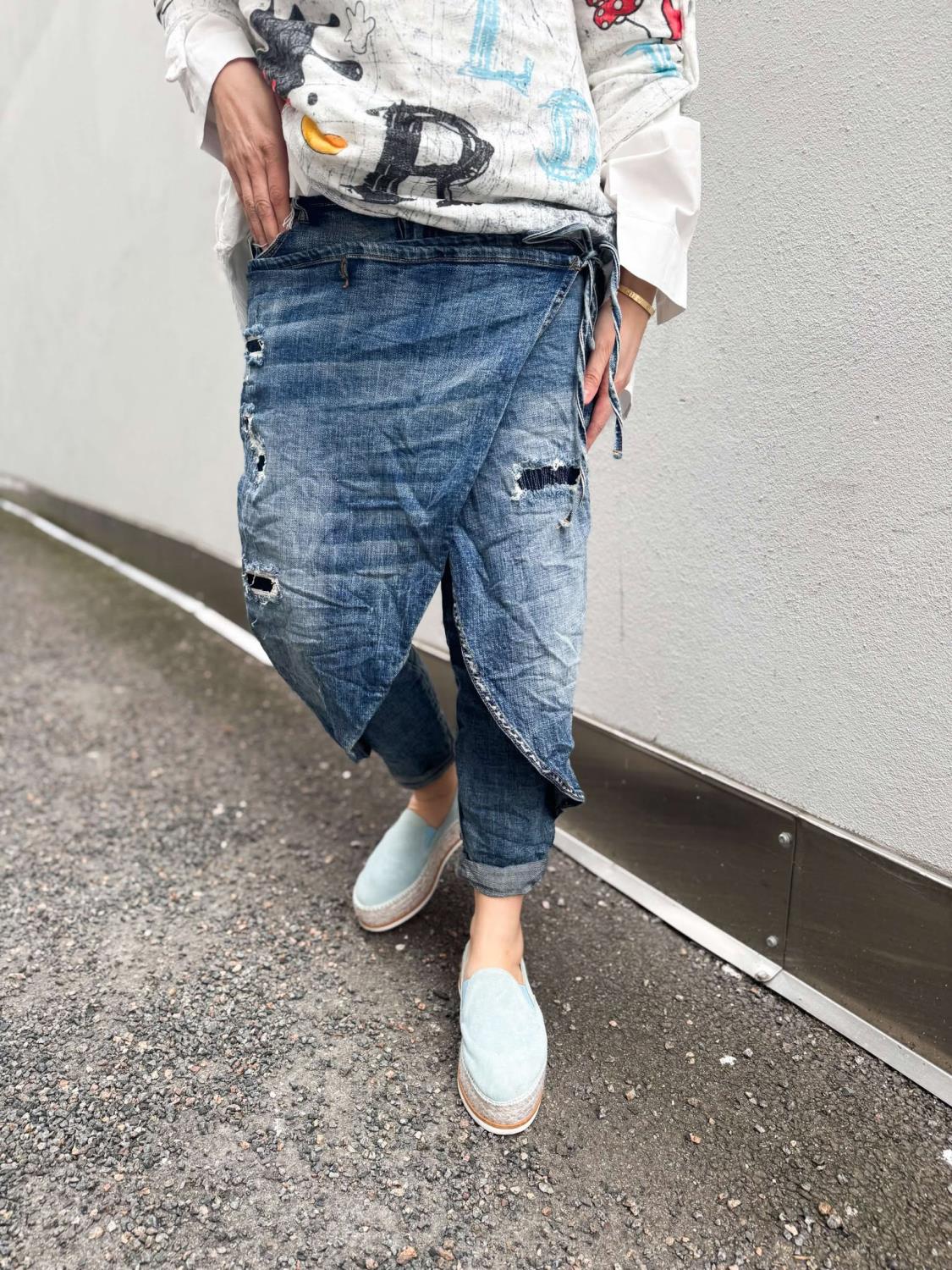 IBC Collection Denim Pants Baggy