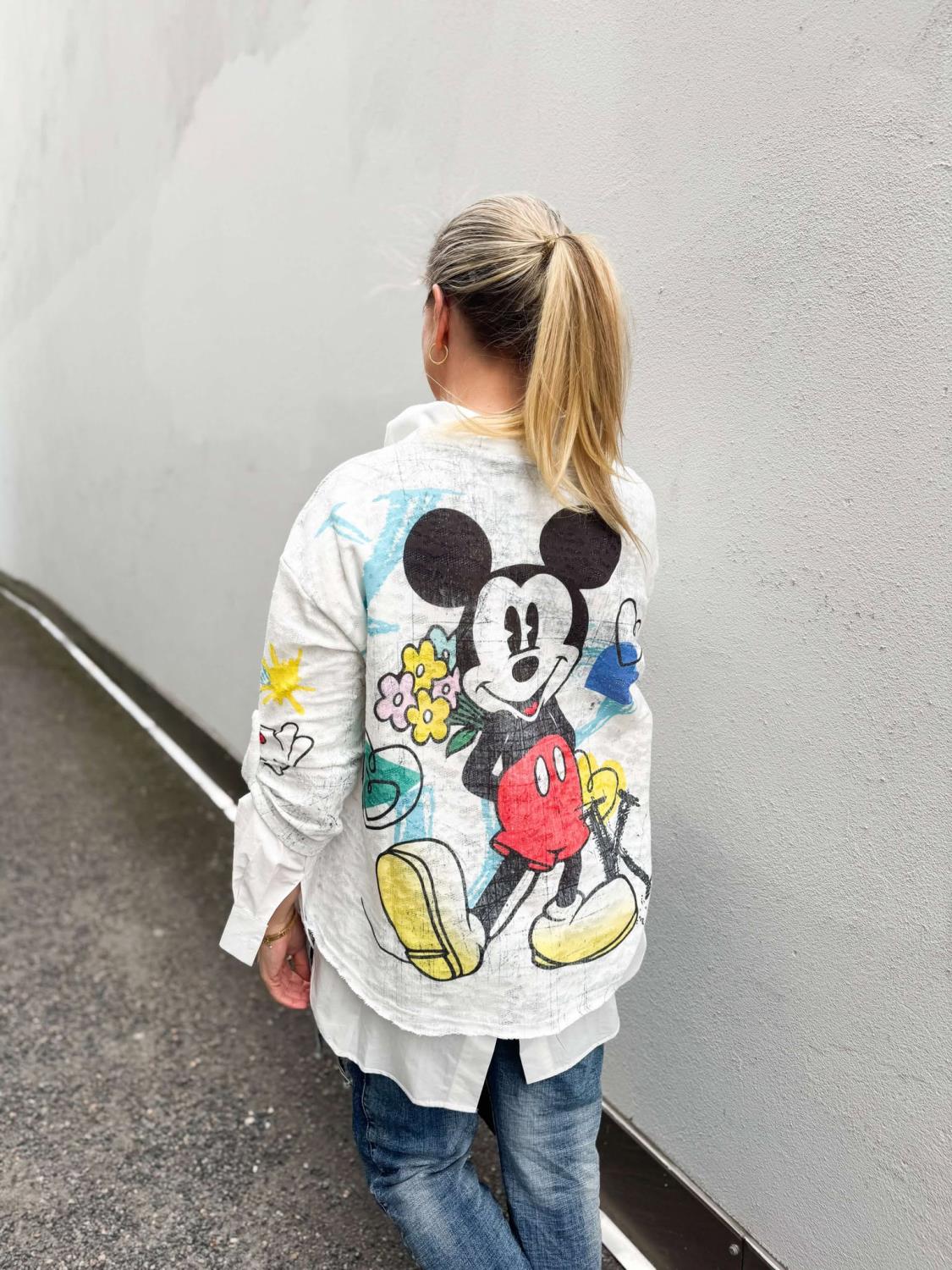 IBC Collection Mickey Mouse Sweater White/Grey