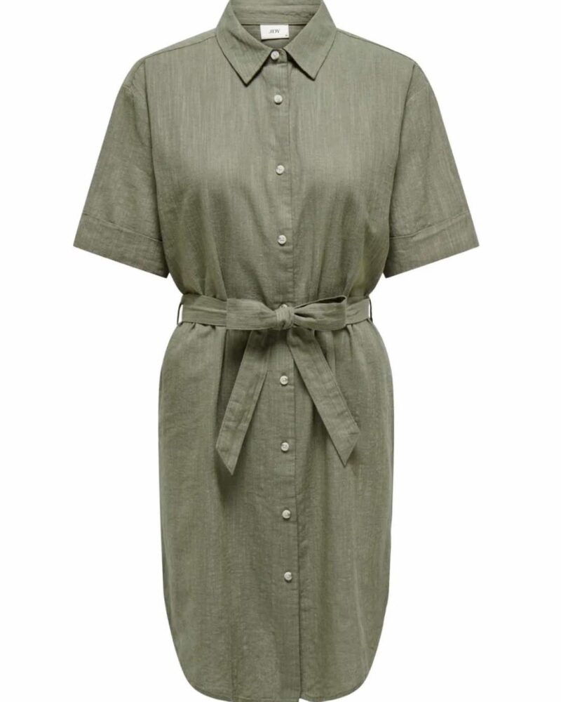 JDY Sally Linen Dress Olive
