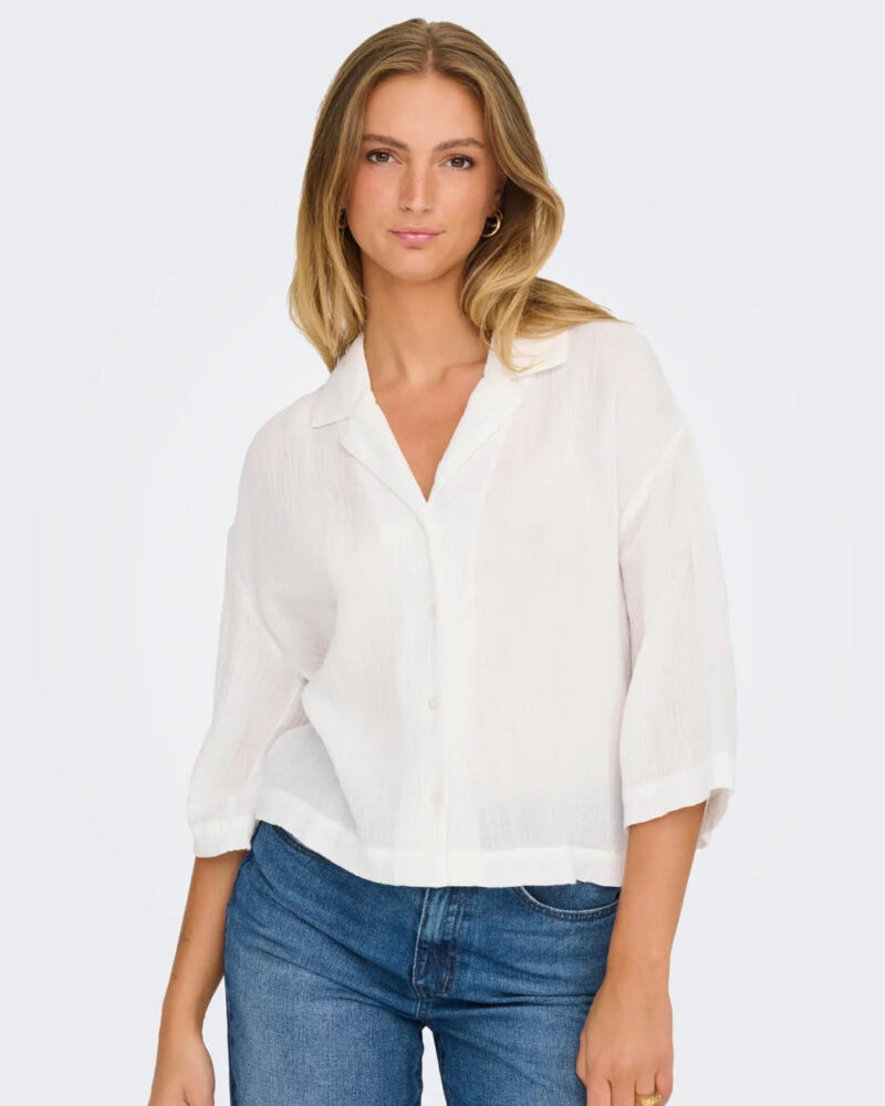 JDY Yuma Loose Shirt White