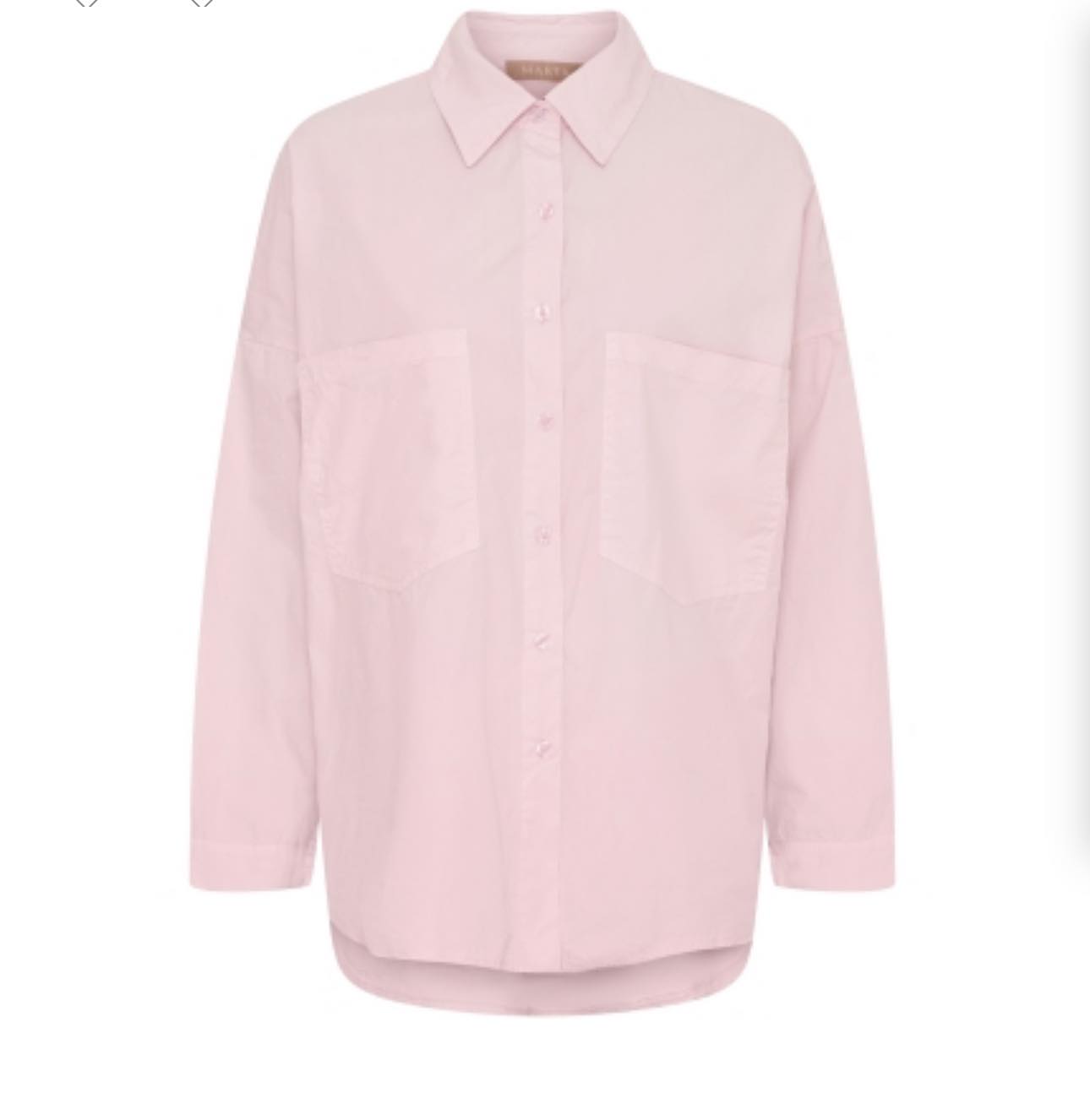 Marta Du Chateau Cecilie Shirt Baby Pink