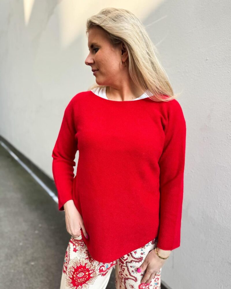 Marta Du Chateau Dagmar Knit Red