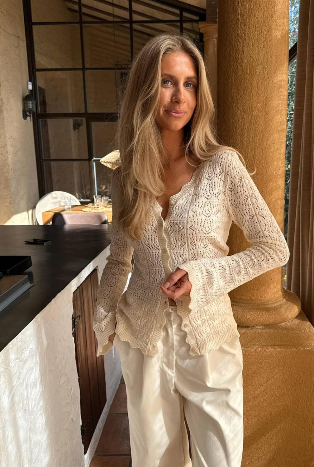 By Ic Dagmar Cardigan Off White