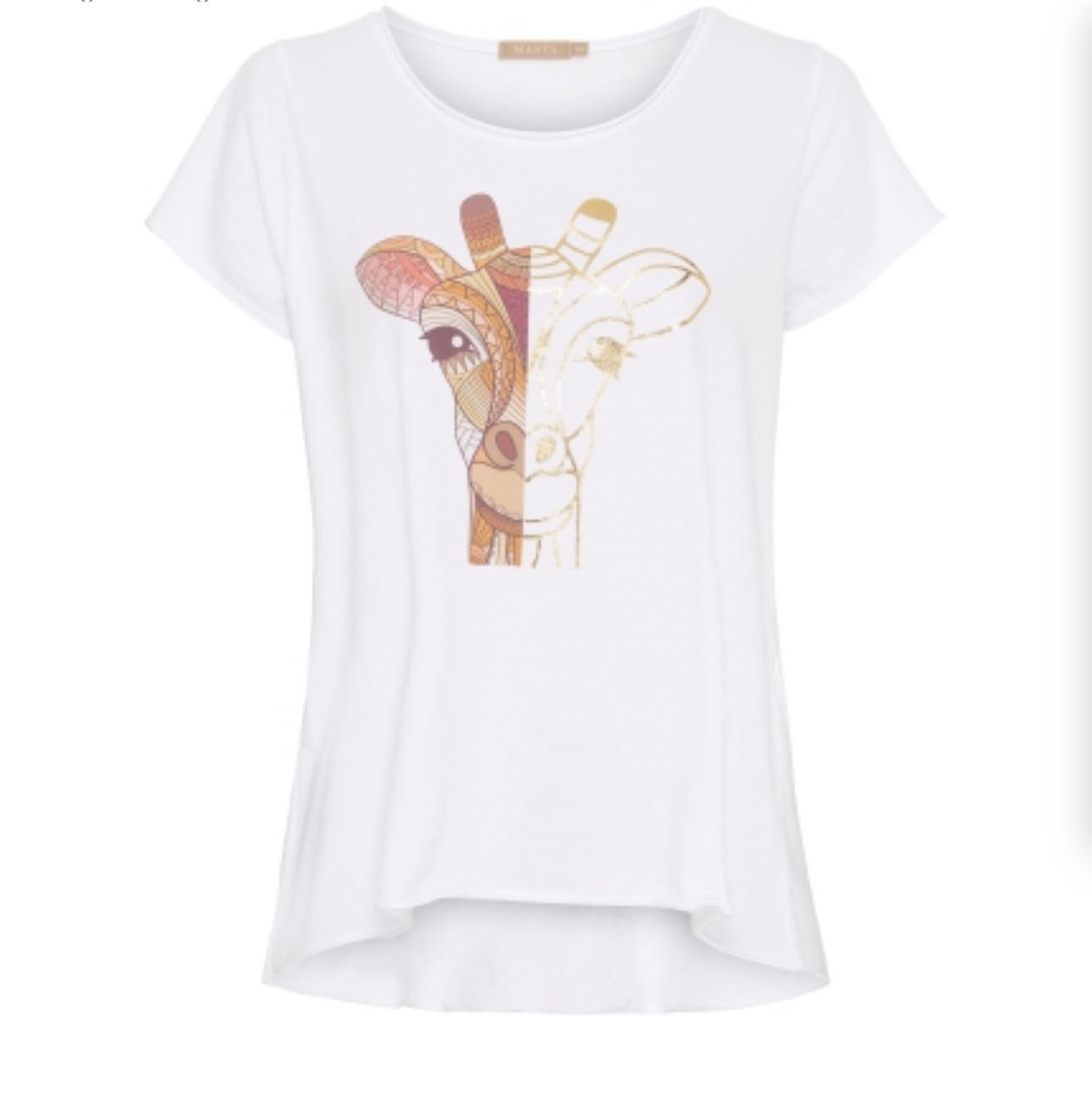 Marta Du Chateau Marie T-Shirt White Giraf