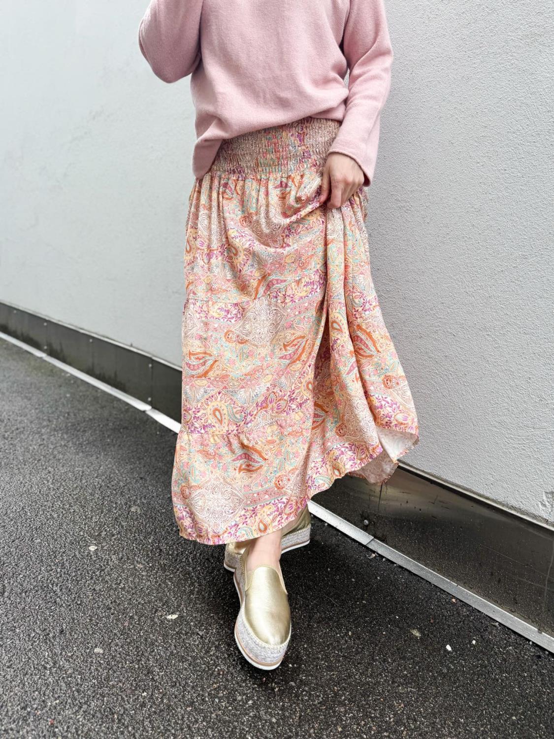 Marta Du Chateau Princess Skirt Beige