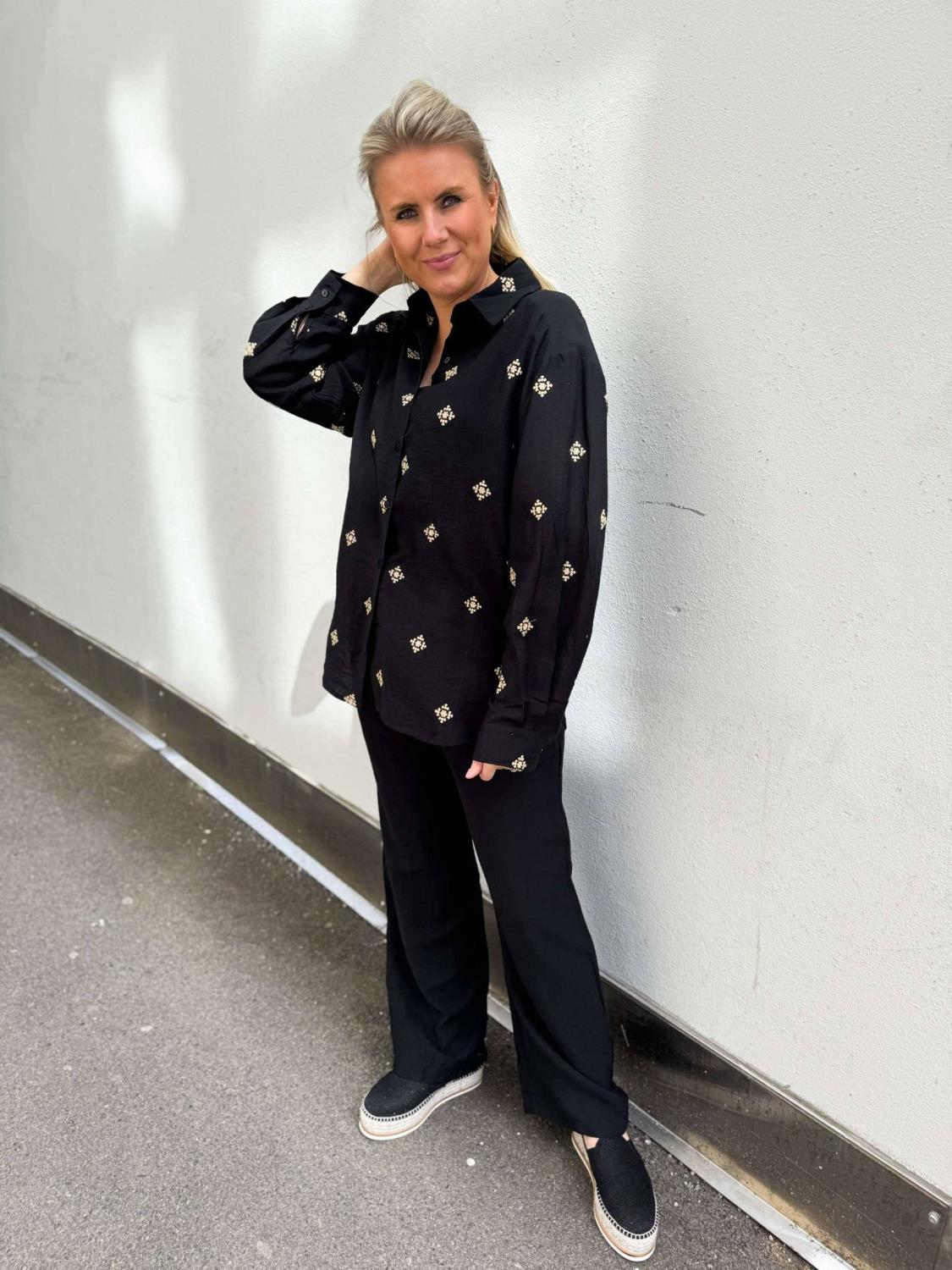 Qnuz Sharon Set Shirt&Pants With Print