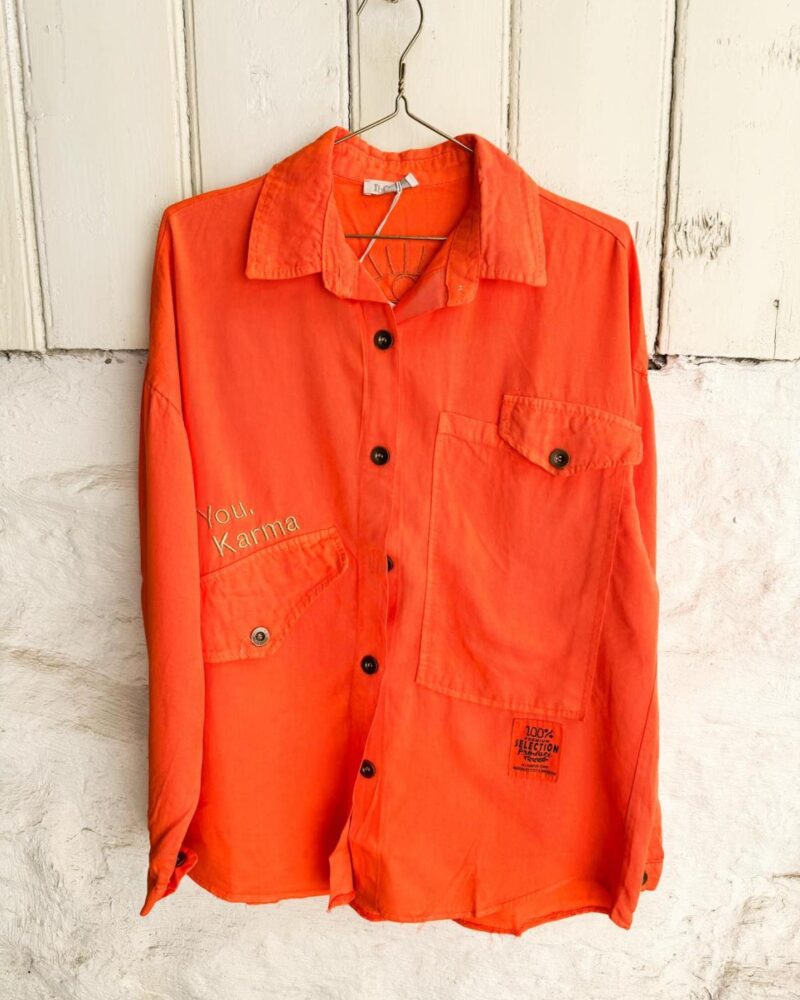 The Karma Jacket Orange