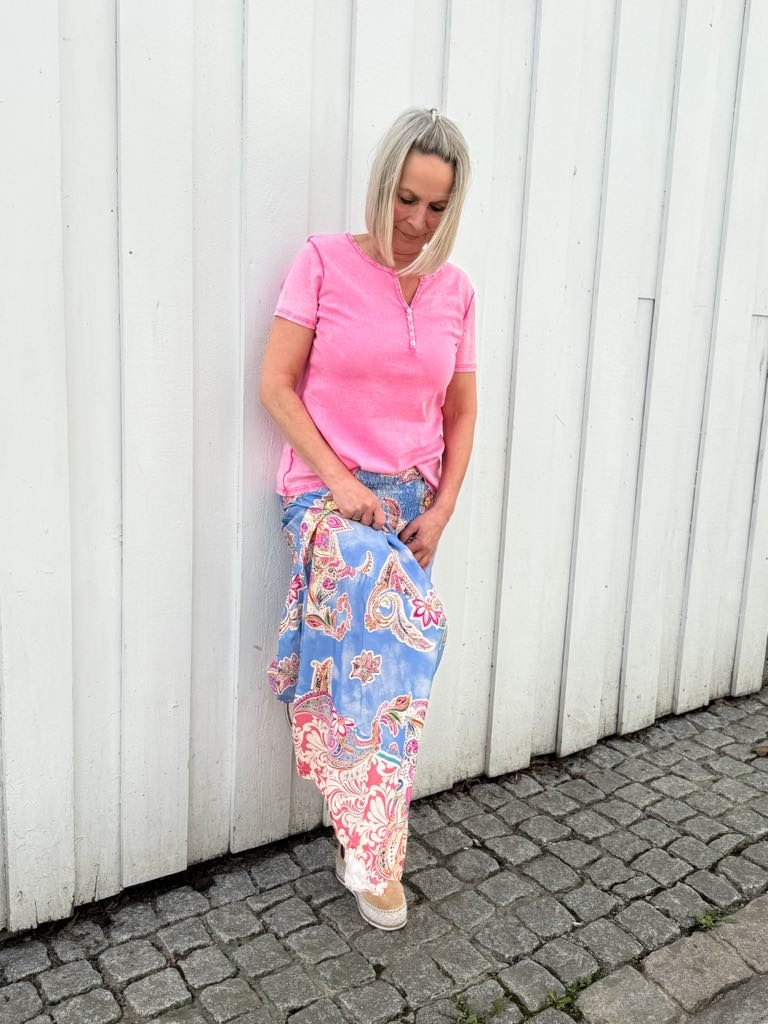 Marta Du Chateau Princess Skirt Flower Jeans