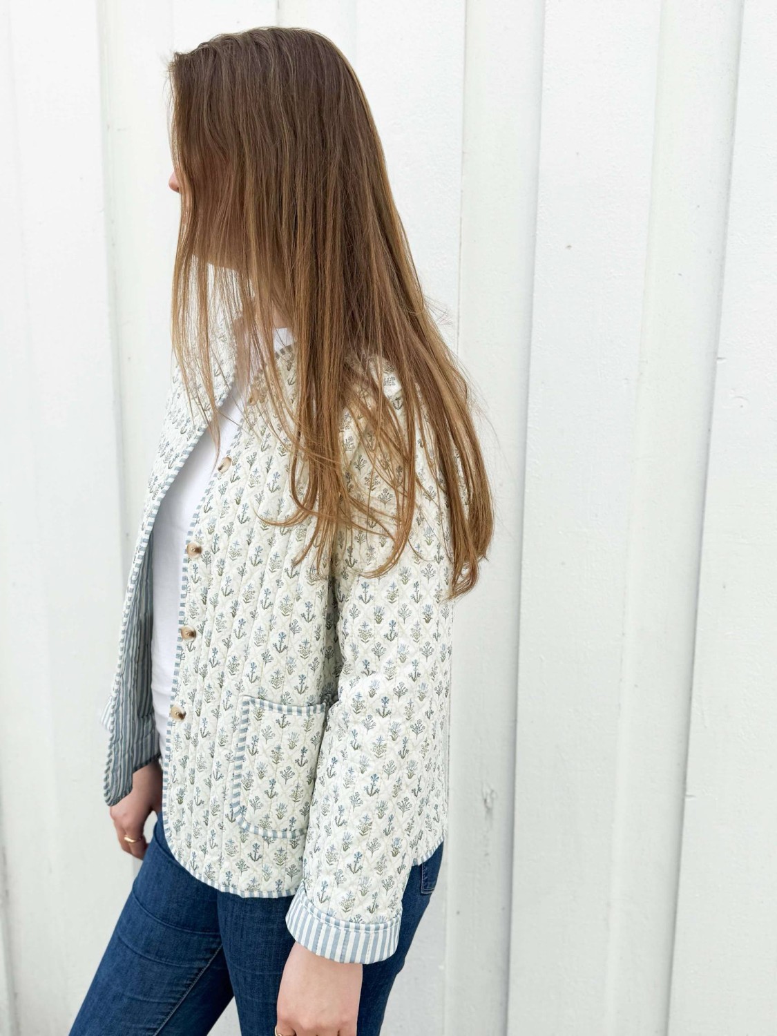 Marta Du Chateau Avril Jacket Blue