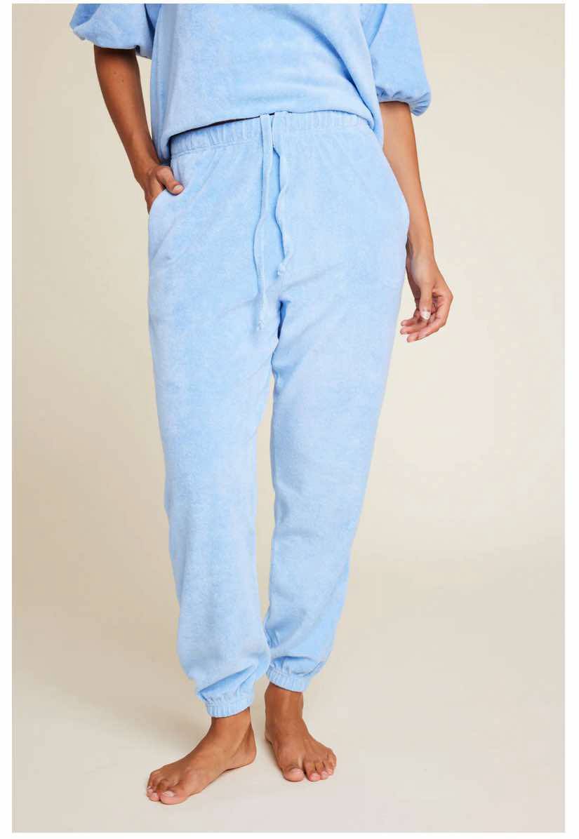Line Of Oslo Roma Solid Trousers L. Blue