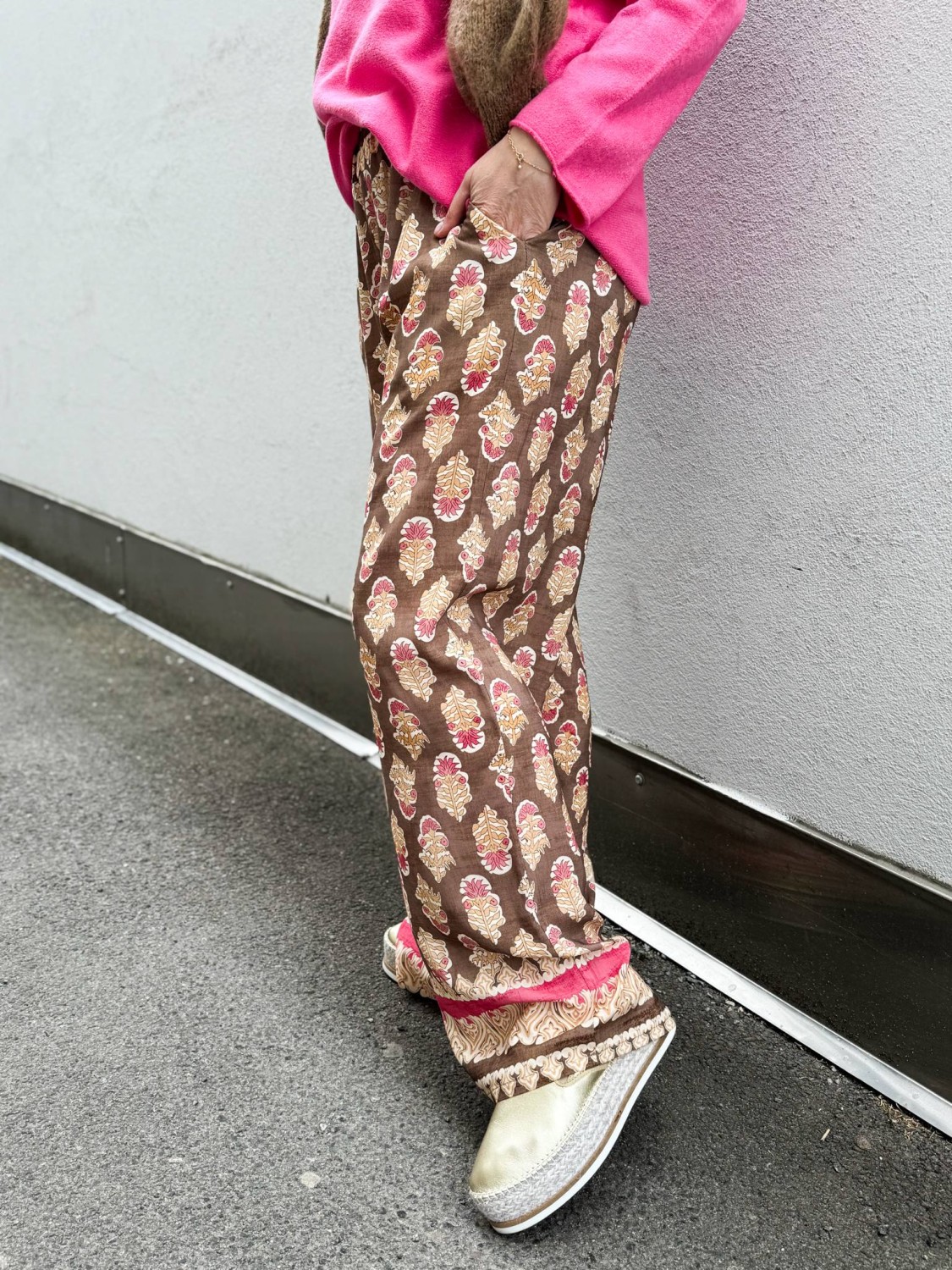 Marta Du Chateau Grethe Pant Print Fango